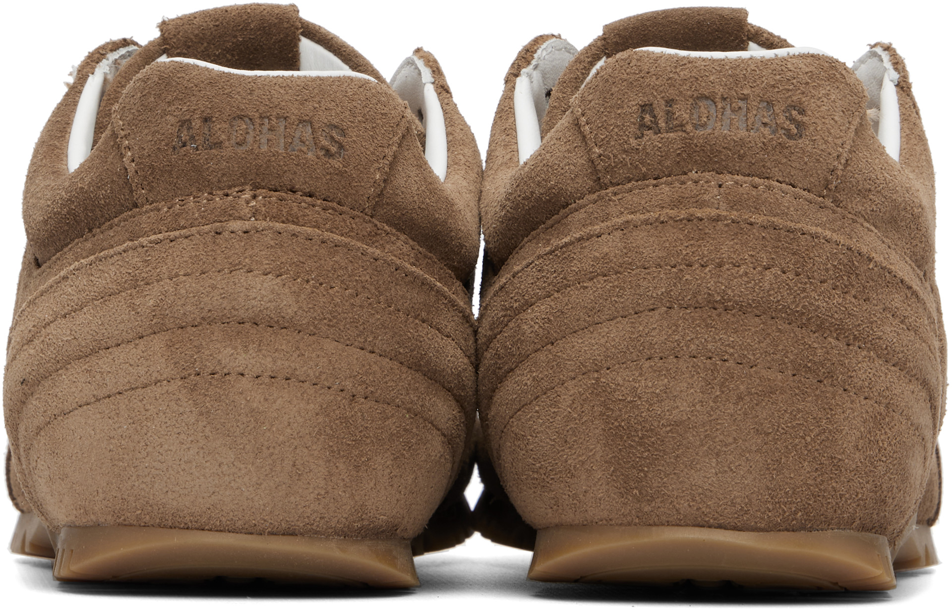 Alohas - Baskets Tb.56 brunes en suède