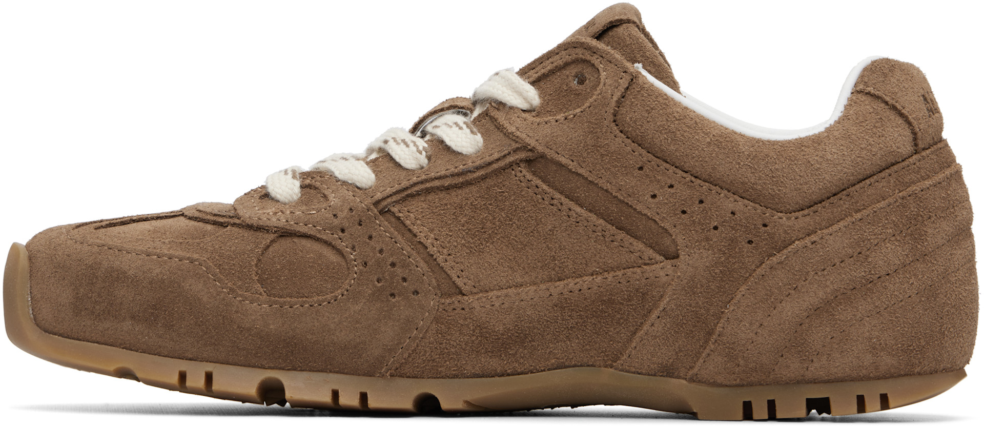 Alohas - Baskets Tb.56 brunes en suède