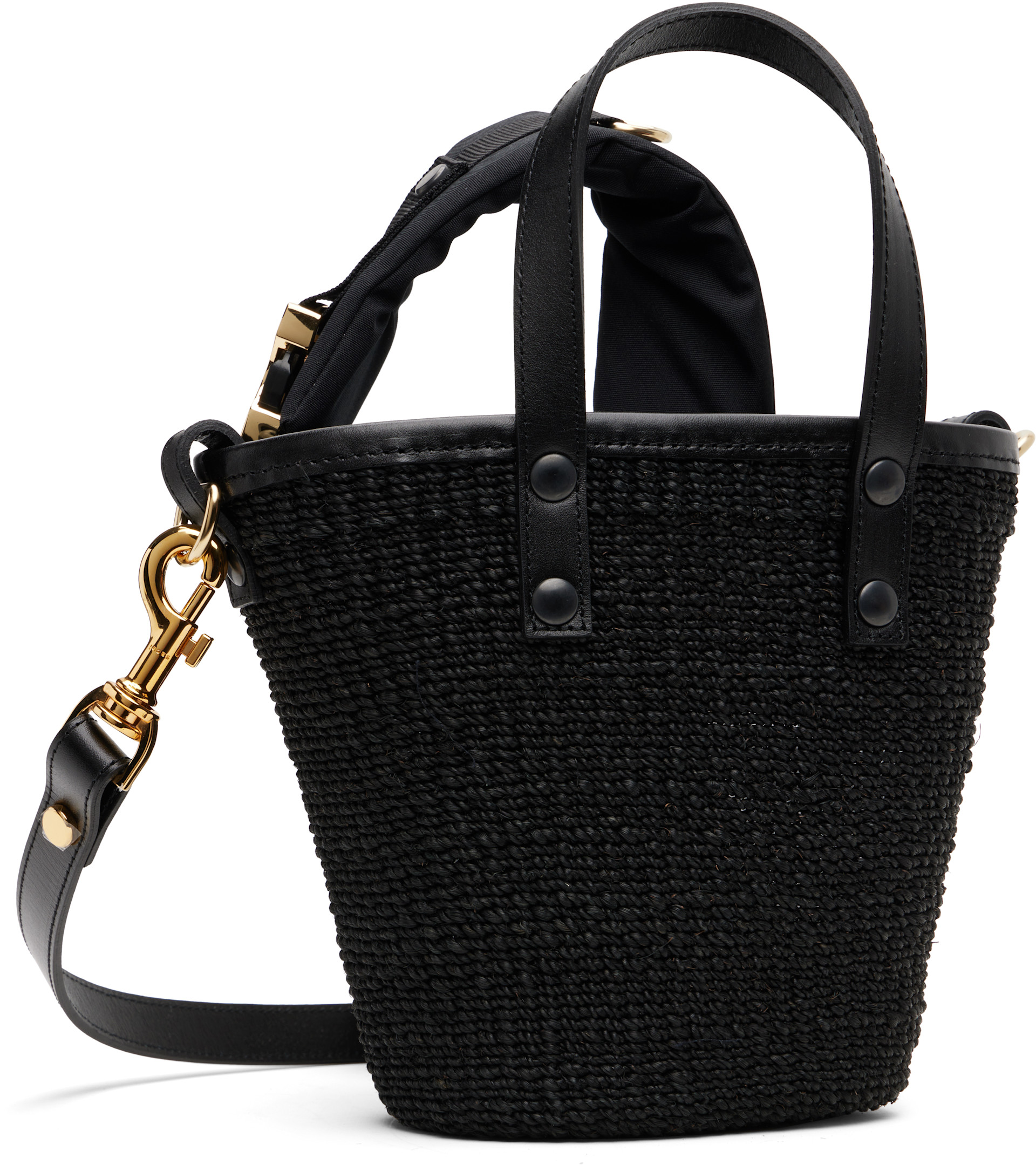 sacai - Micro sac hybride noir