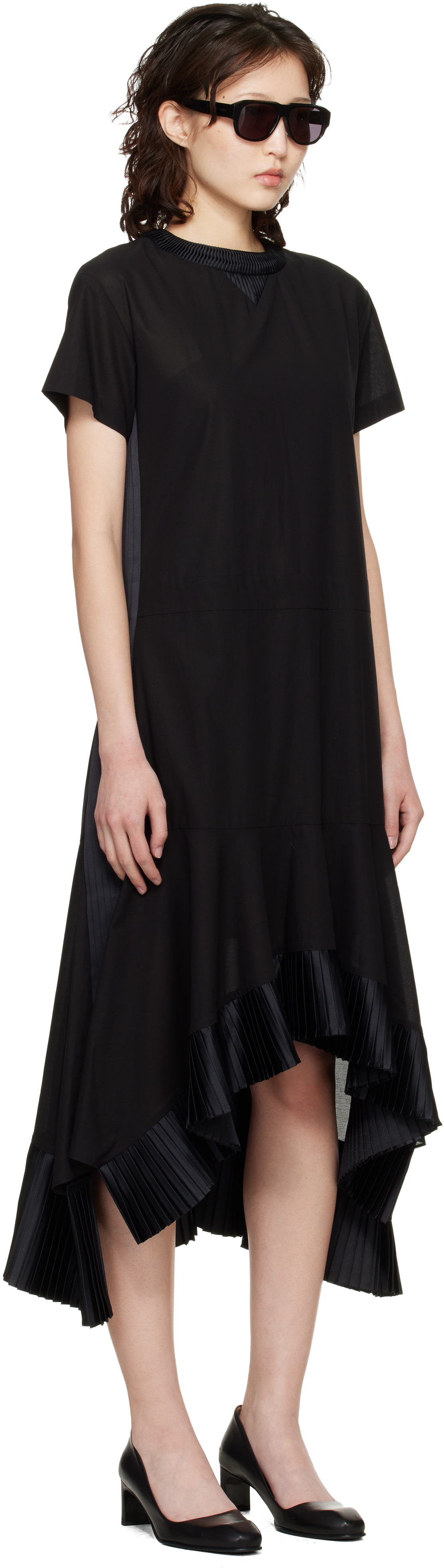 cotton broadcloth dress Zero + Maria Cornejo Aissa Joi Dress in Cotton Broadcloth | Zero + Maria Cornejo Cotton Broadcloth / Black / 16 US
