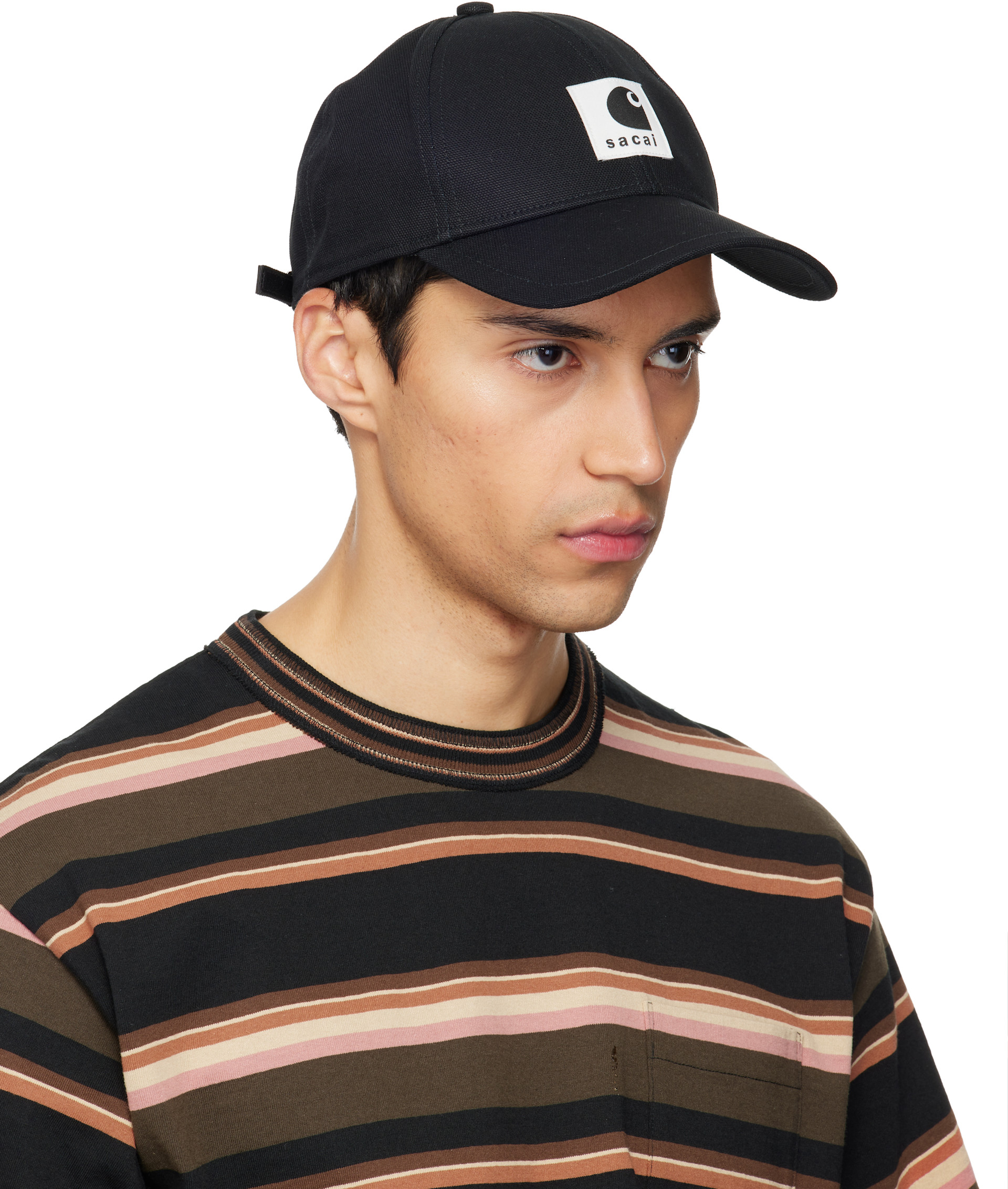sacai: ブラック Carhartt WIPエディション Duck キャップ | SSENSE 日本