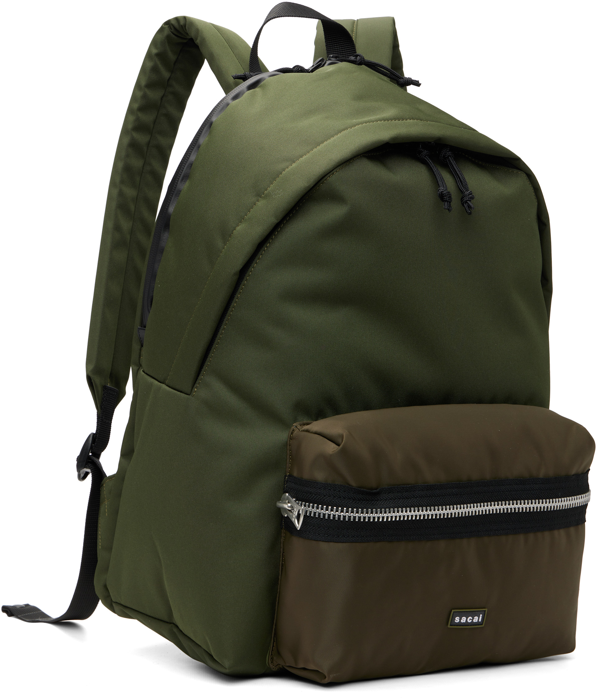 sacai - Khaki Pocket Backpack