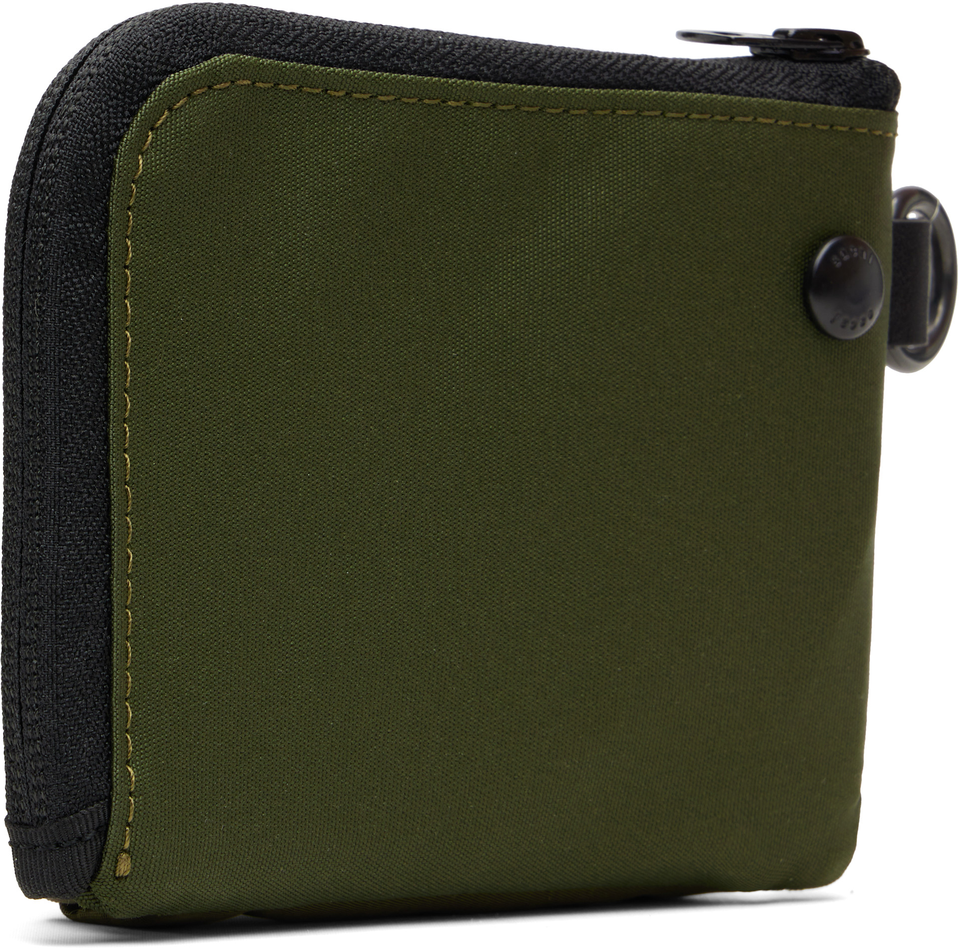 sacai Pocket Trifold Wallet ／ D/KHAKI sacai: Khaki Pocket Fragment Pouch | SSENSE