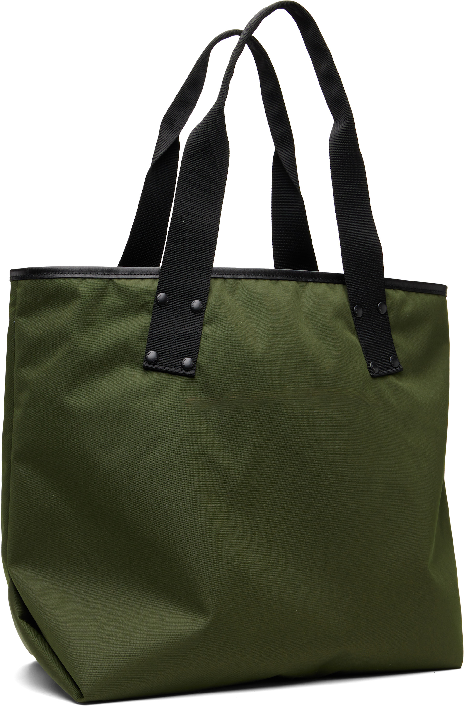 sacai: Khaki Large Pocket Tote | SSENSE