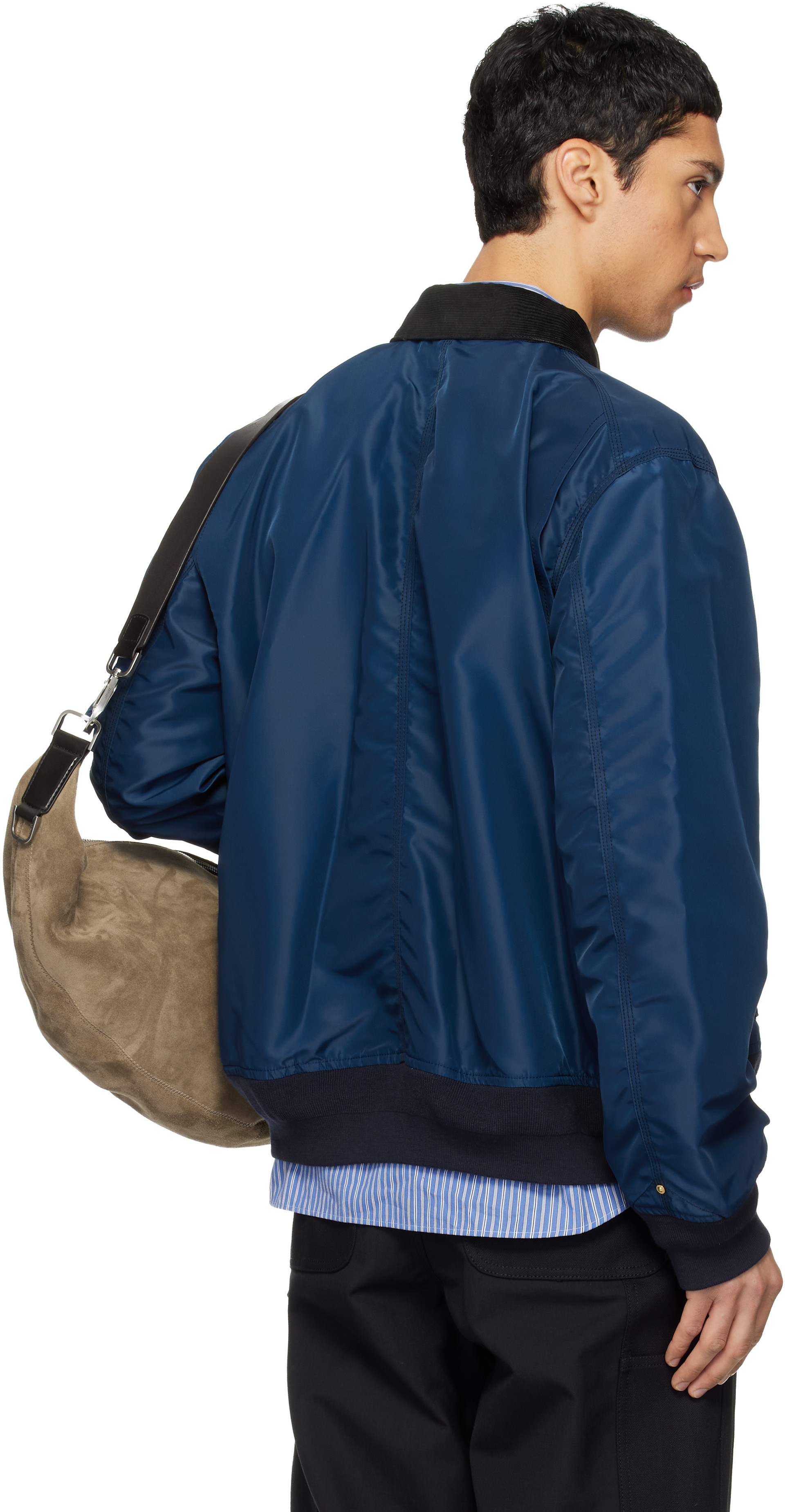 sacai: ネイビー Carhartt WIPエディション Nylon Twill & Duck