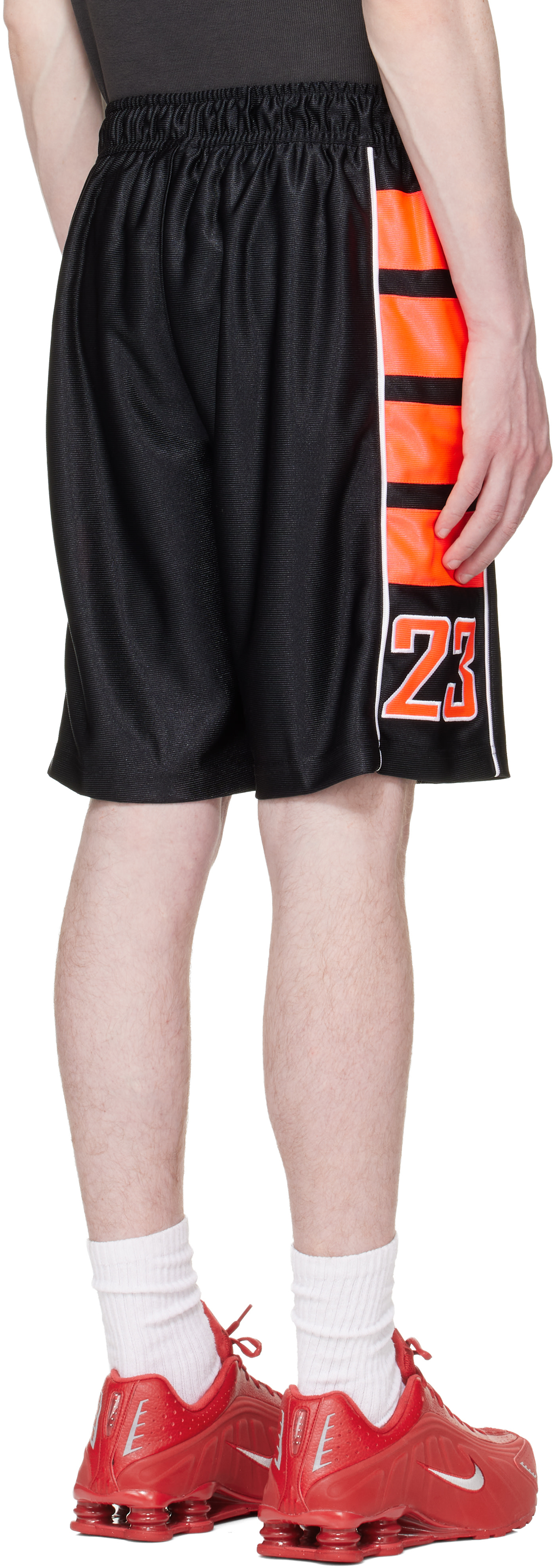 Nike Jordan - Short Brooklyn noir à logo