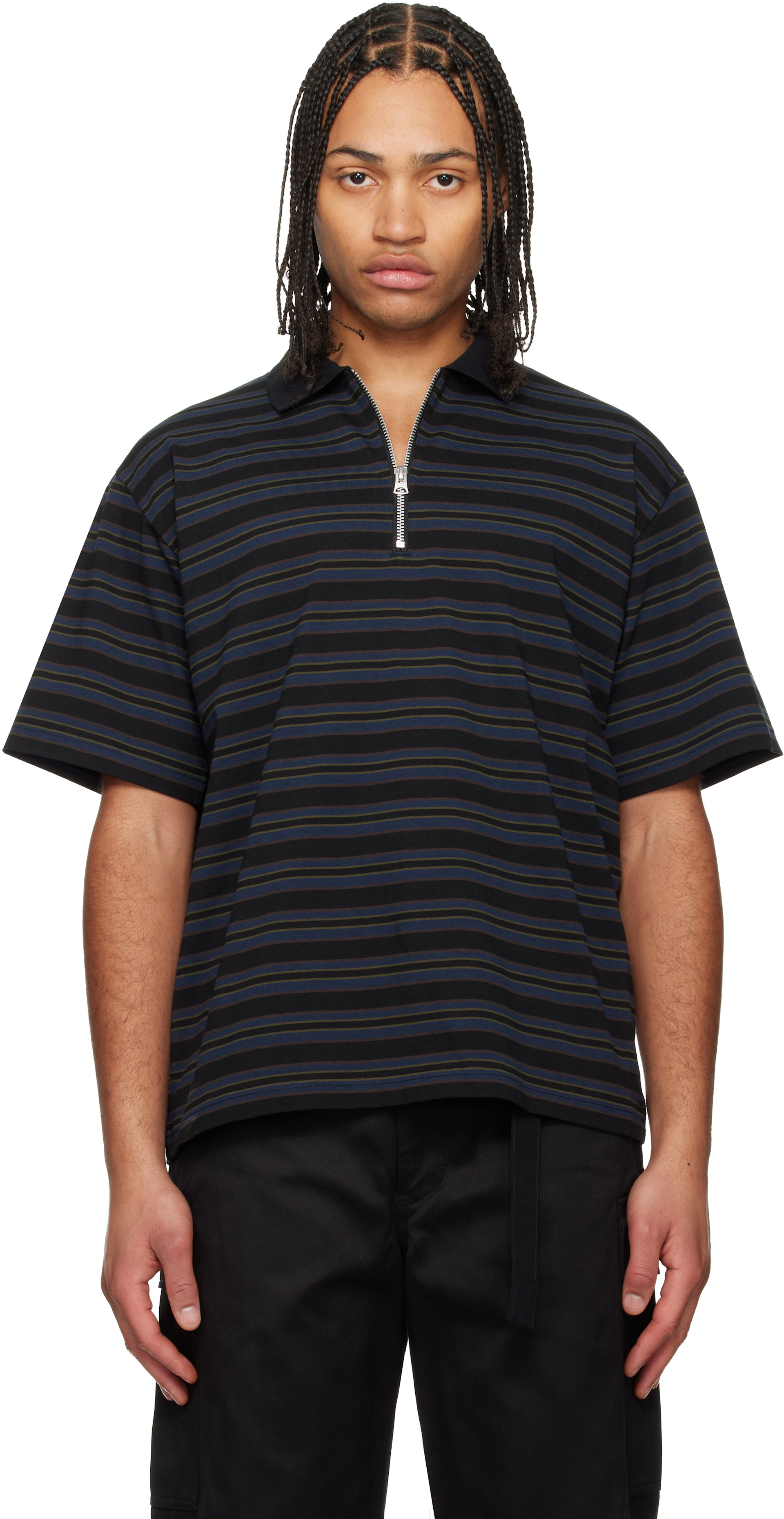 sacai Cotton Jersey Pullover サカイ ポロシャツ Yahoo!オークション - sacai サカイ 24ss 美品 Cotton Jersey Pullove