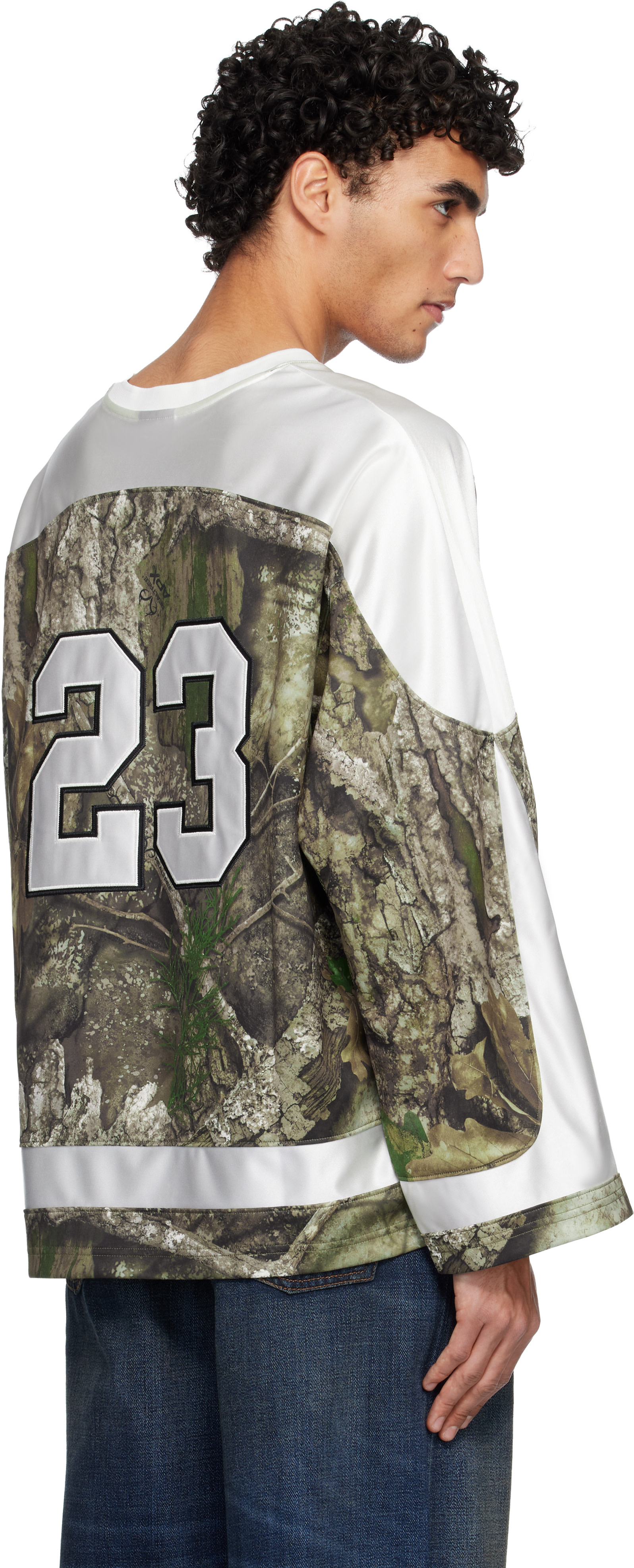 Nike Jordan: グリーン Brooklyn Realtree Hockey ジャージー | SSENSE 