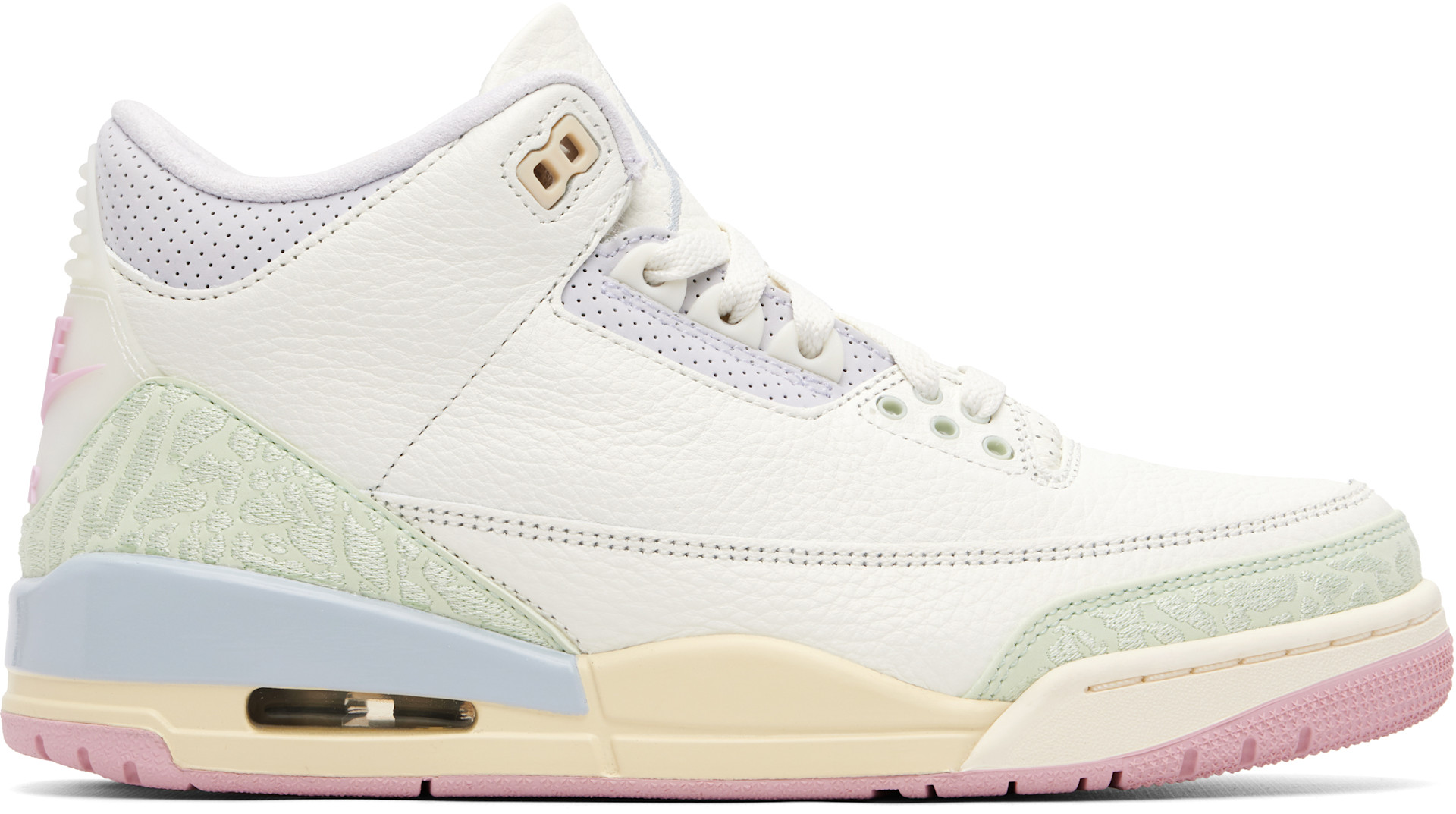 Nike Jordan: オフホワイト Air Jordan 3 Retro OG スニーカー