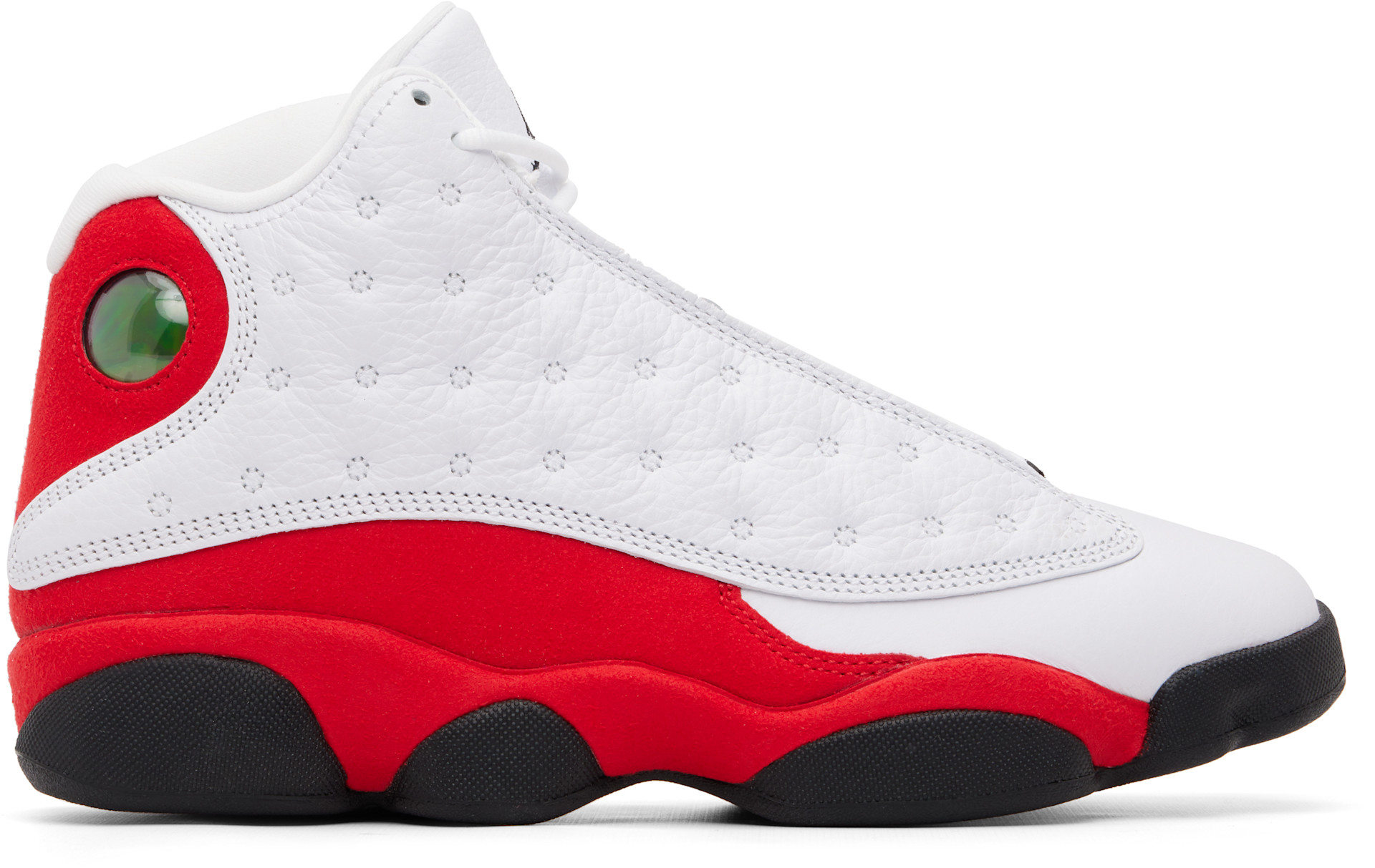 Nike Jordan: White & Red Air Jordan 13 Retro Sneakers | SSENSE Canada