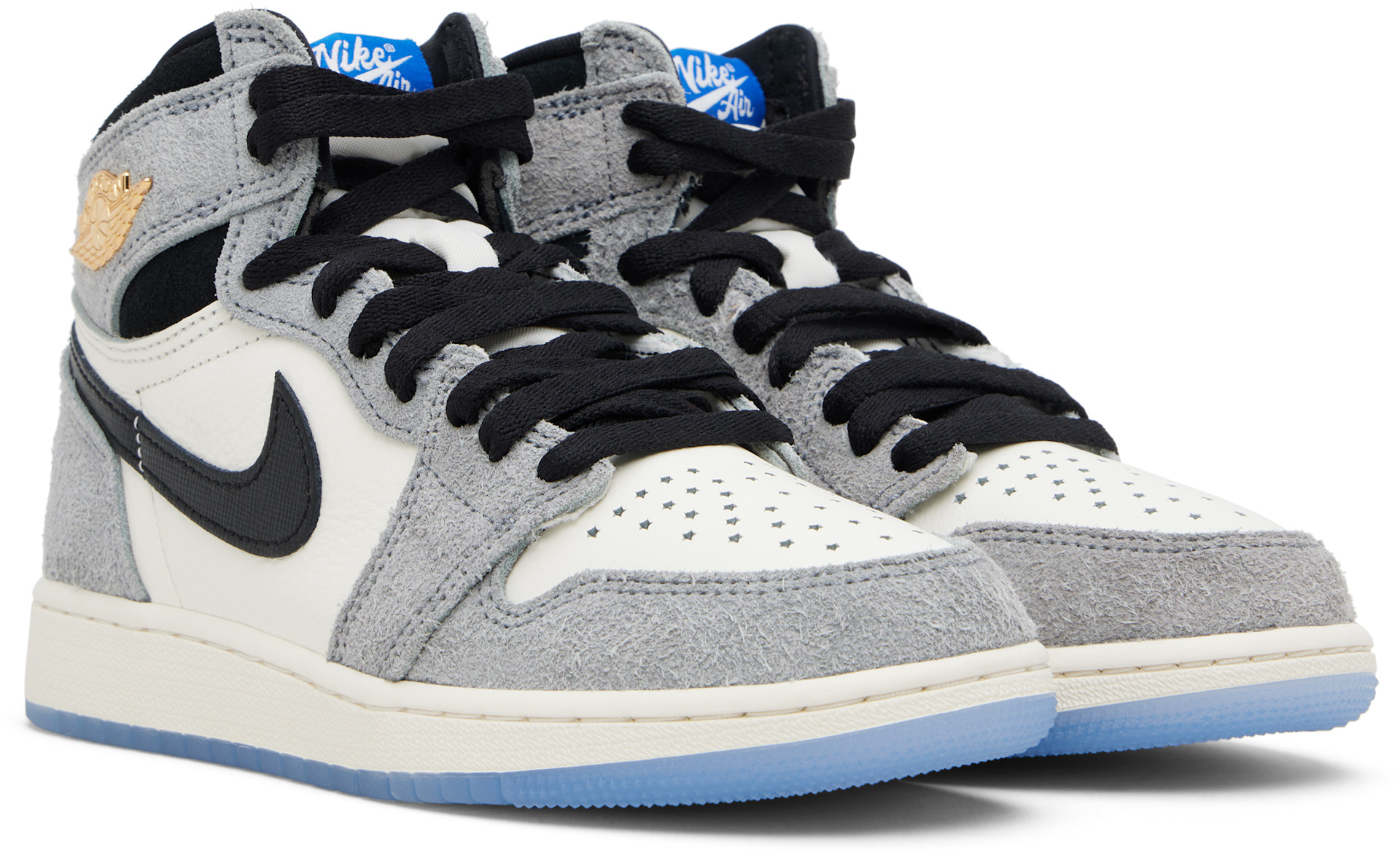 Nike Jordan: ジュニア｜グレー Air Jordan 1 High OG スニーカー