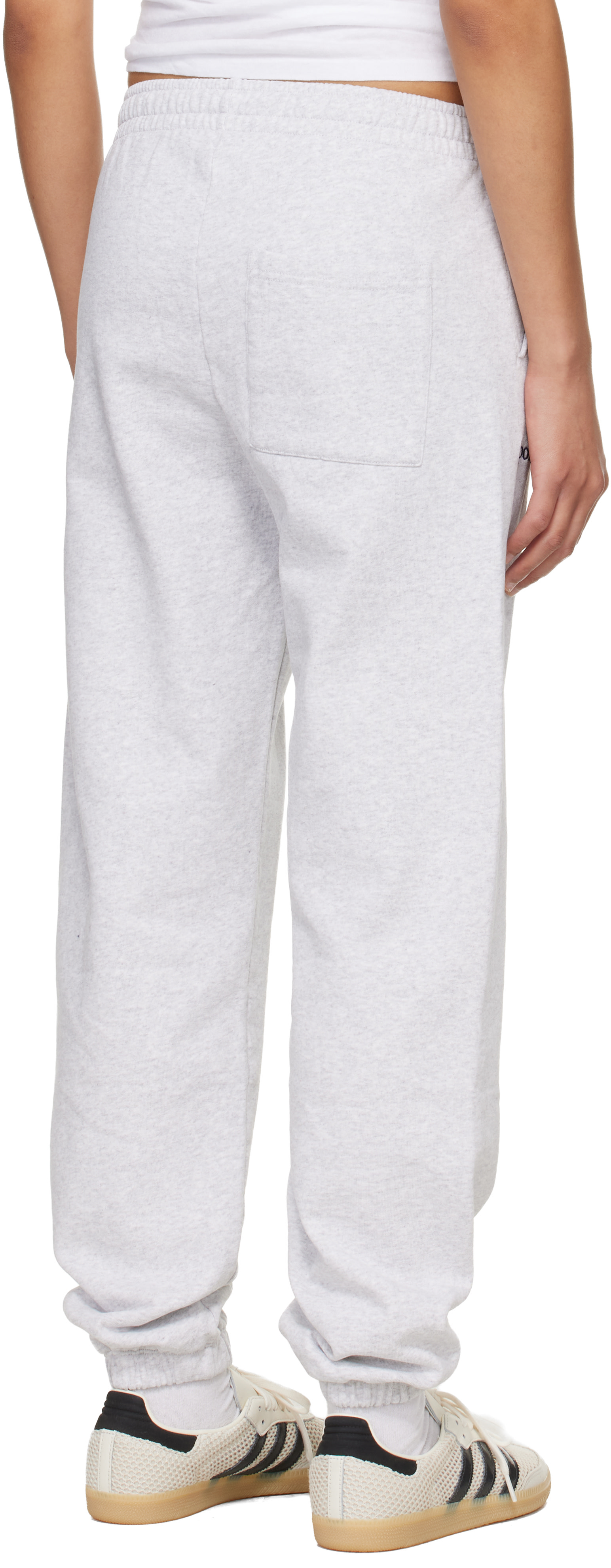 Sporty & Rich: グレー Heritage Yankees Serif スウェットパンツ