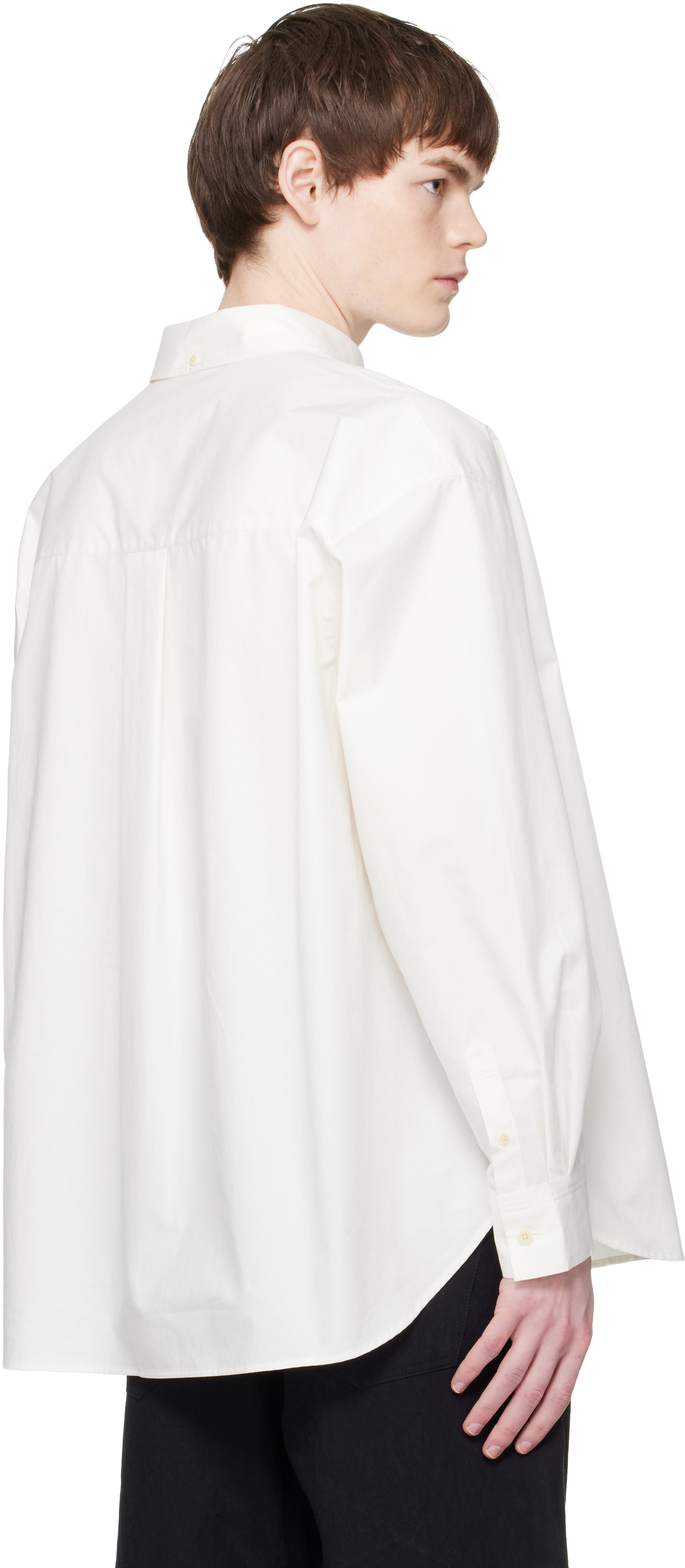 RE;CODE - Off-White Deconstructed Pocket Shirt
