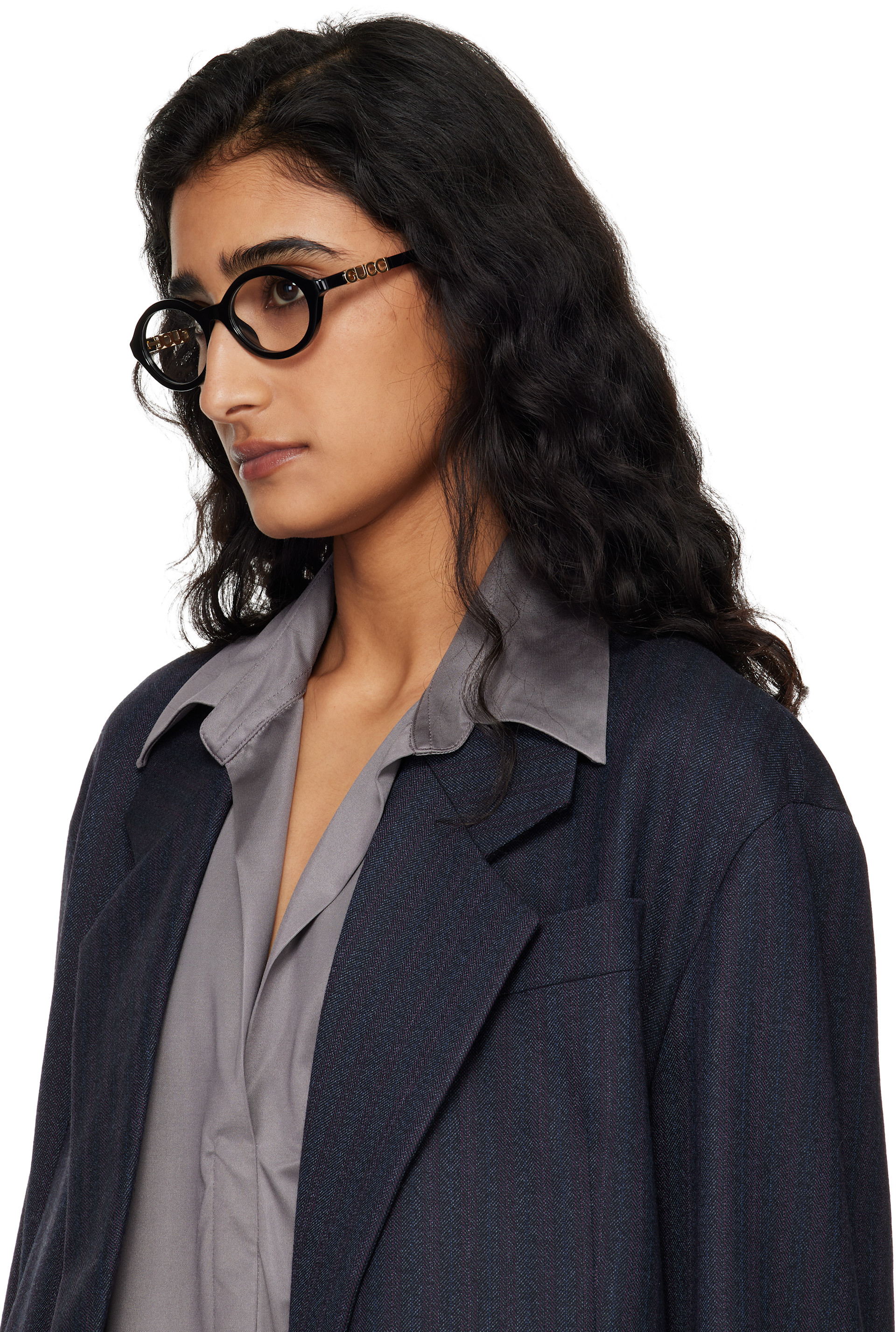 Gucci - Lunettes noires à logos