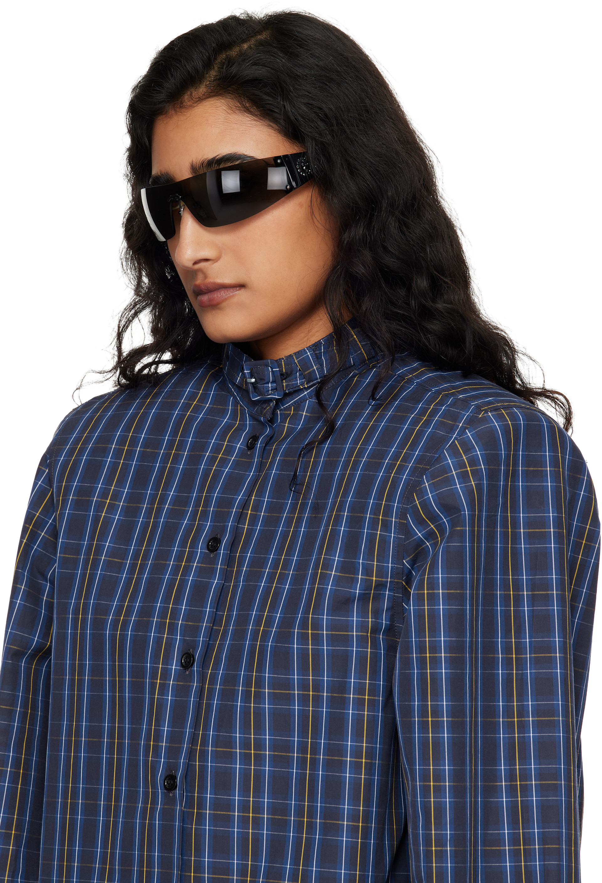 Gucci: Black Leonie Mask Sunglasses | SSENSE