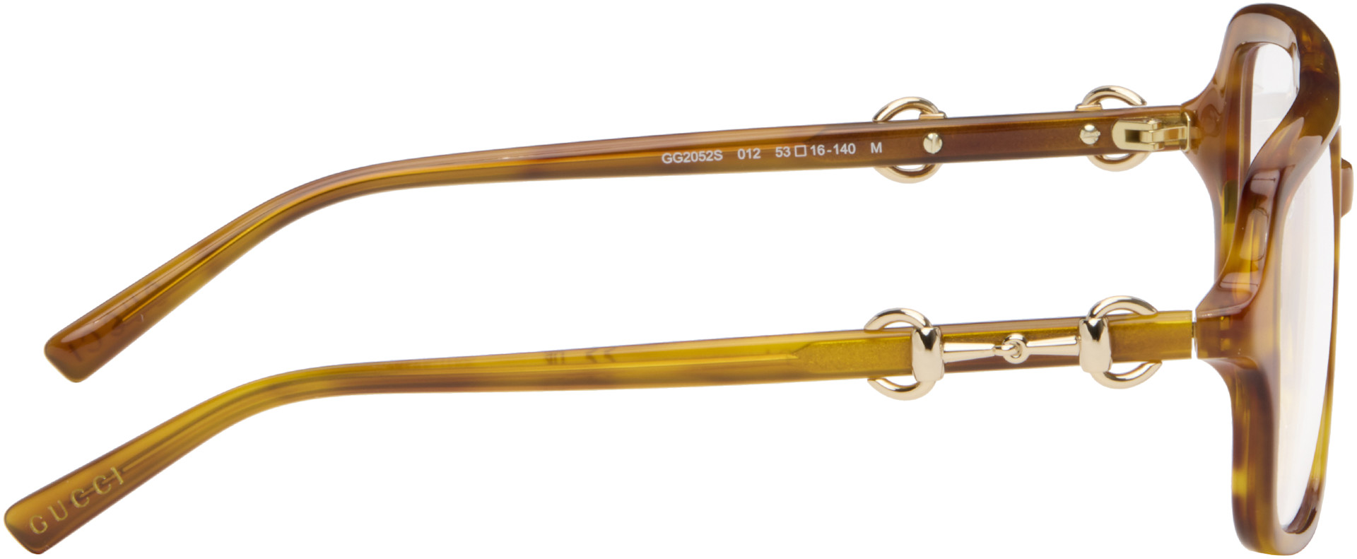 Gucci - Lunettes de soleil navigateur brunes