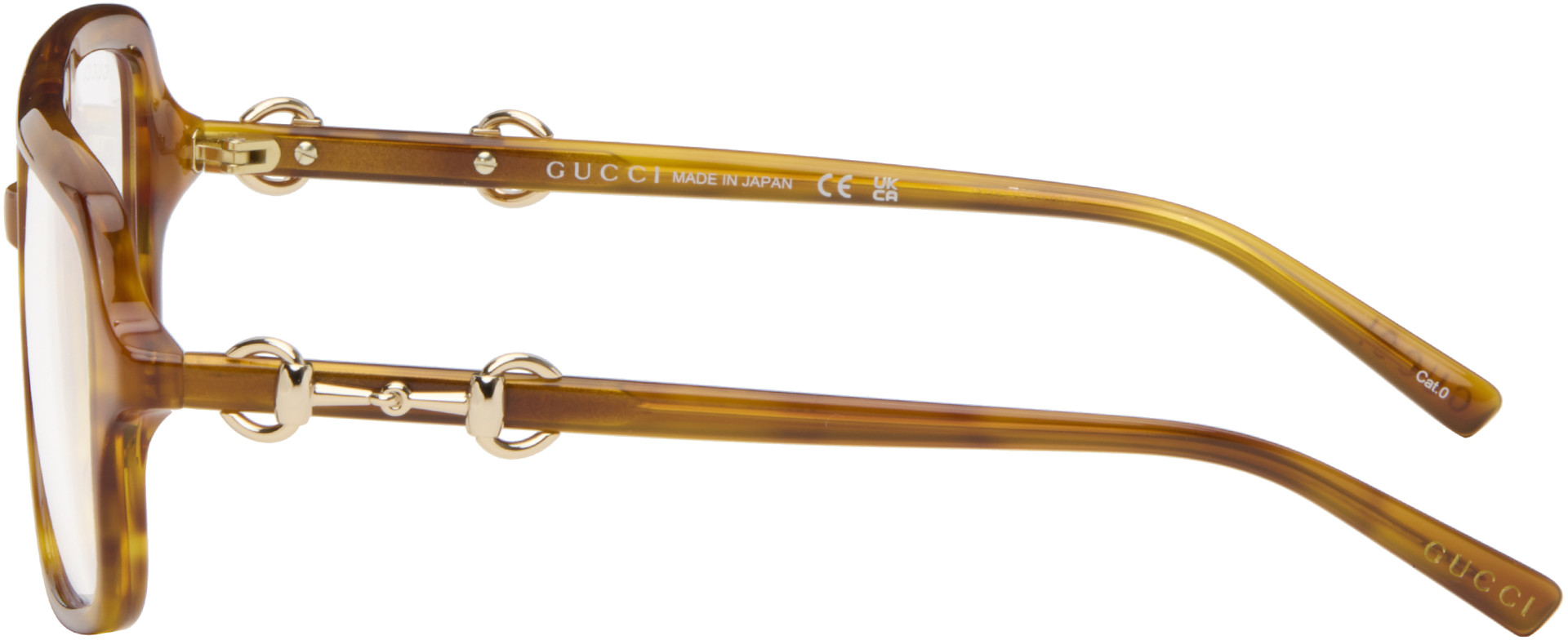 Gucci - Lunettes de soleil navigateur brunes