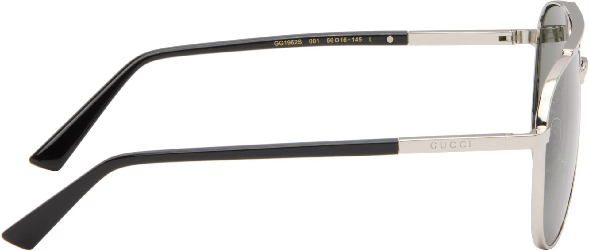 Gucci - Lunettes de soleil argentées