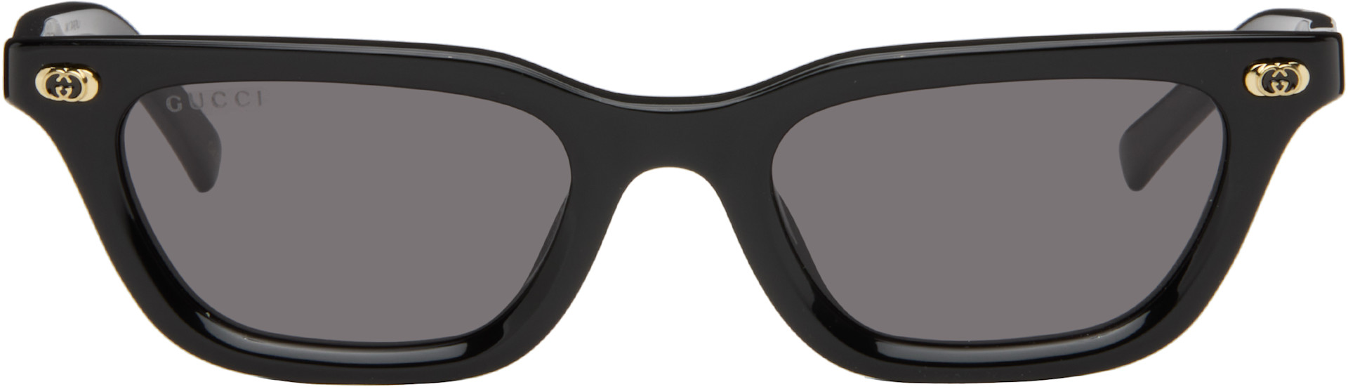 Gucci - Black Cat Eye Frame Sunglasses