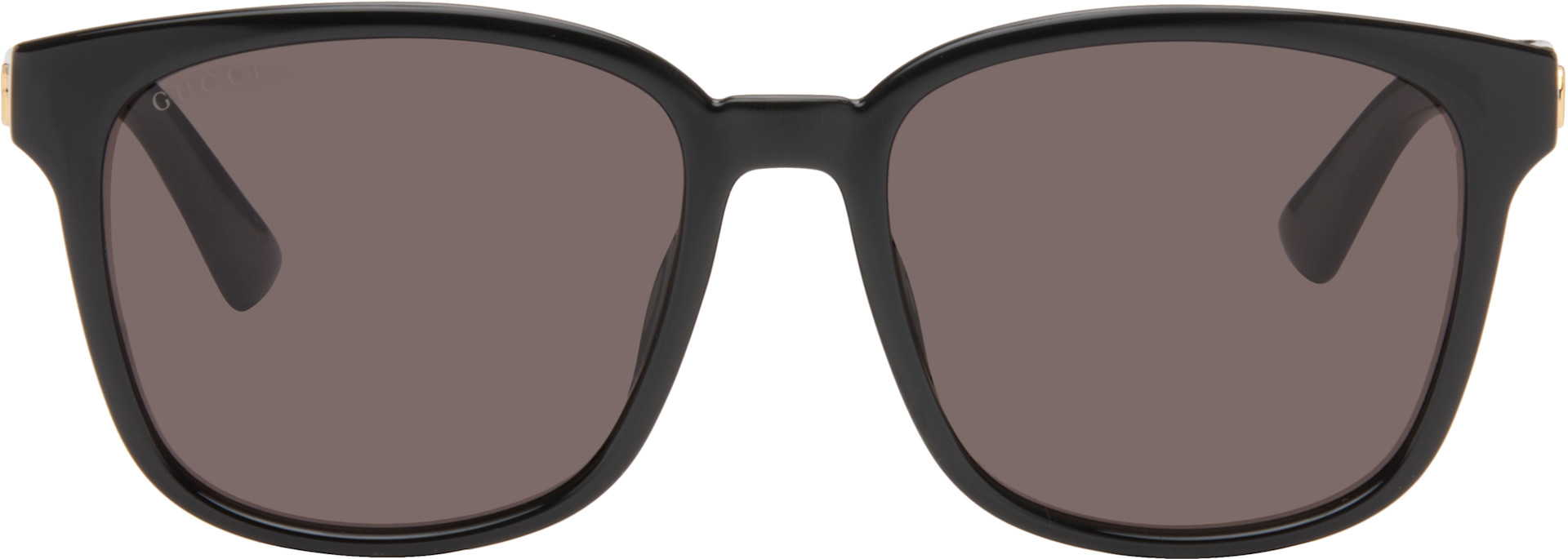 GUCCI GG0637SK ブラックサングラス Gucci: Black GG0637SK Sunglasses | SSENSE