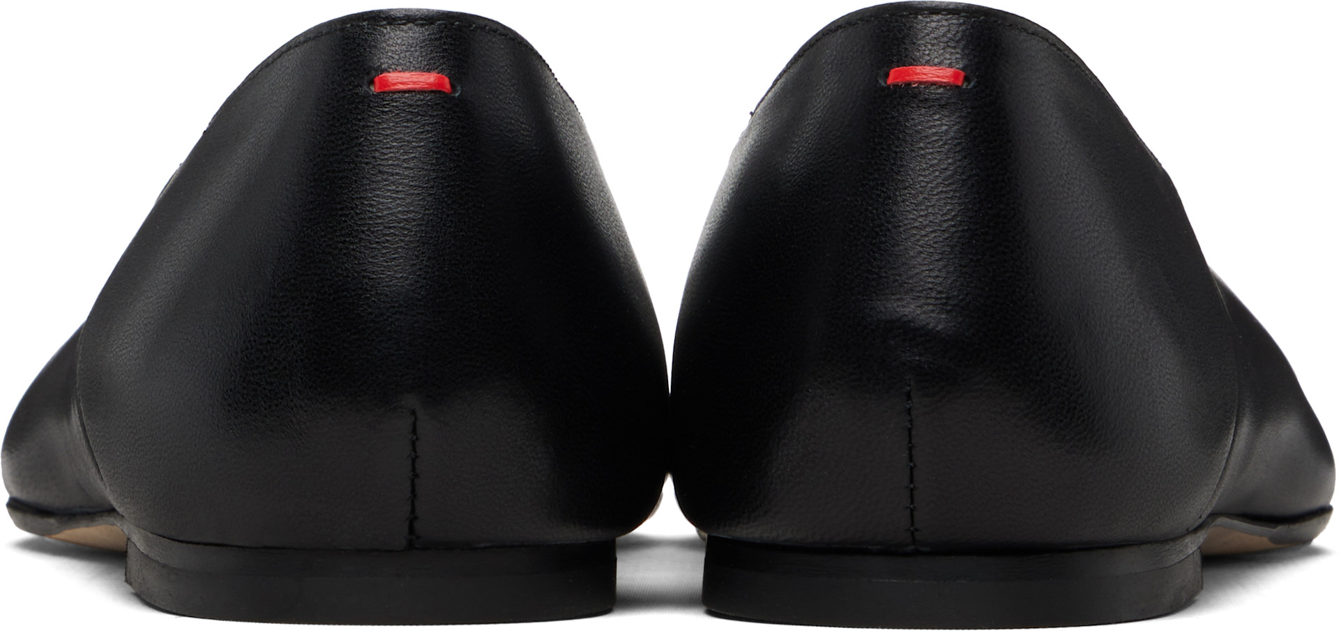 Aeyde - Ballerines Moa noires à bout pointu