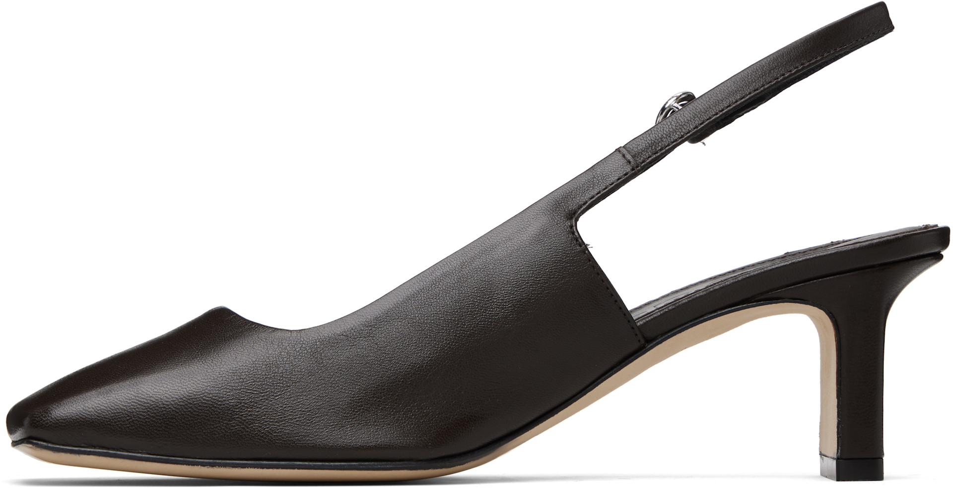 Aeyde - Chaussures à talon Liza brunes