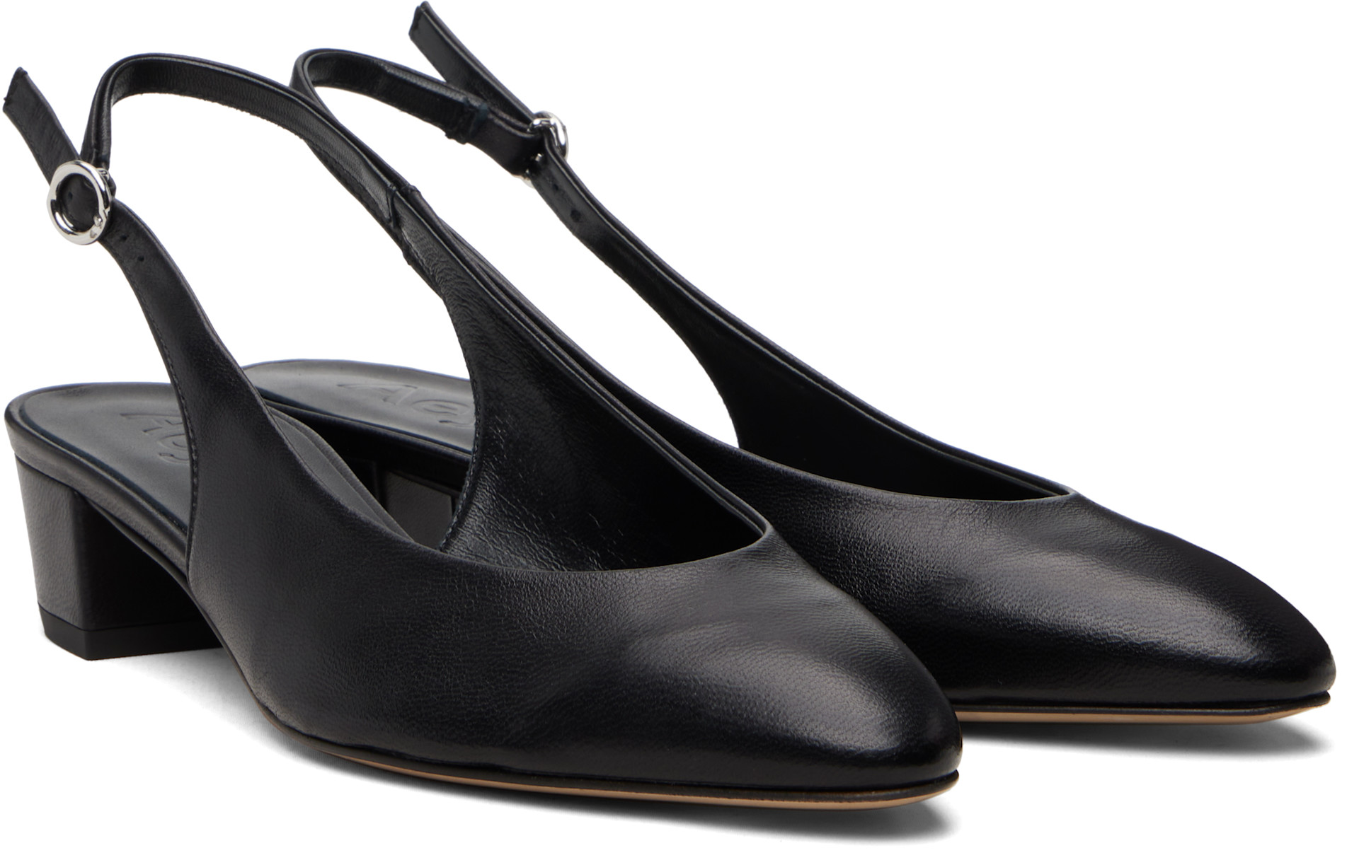 Aeyde - Chaussures à talon Celeste noirs