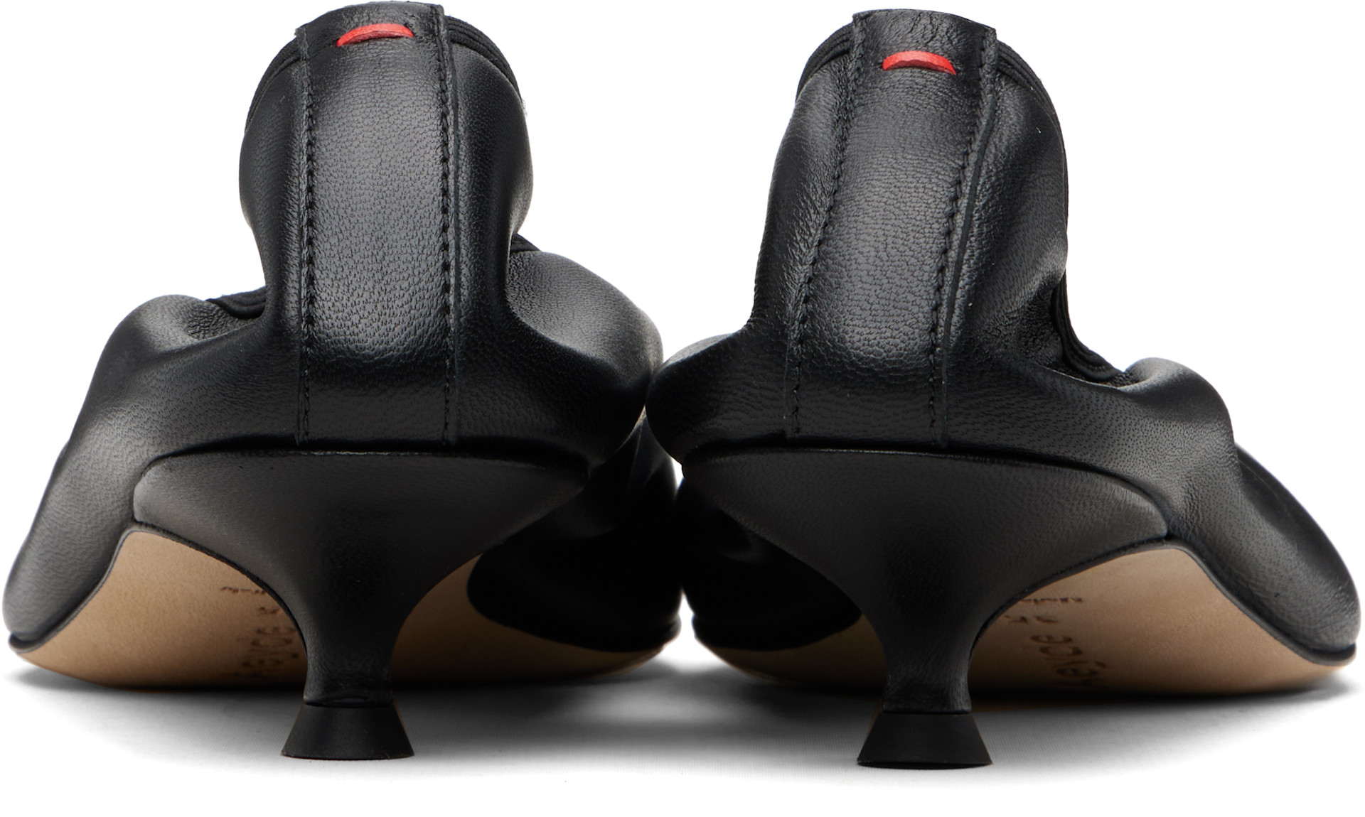Aeyde - Chaussures à talon Hermia noirs