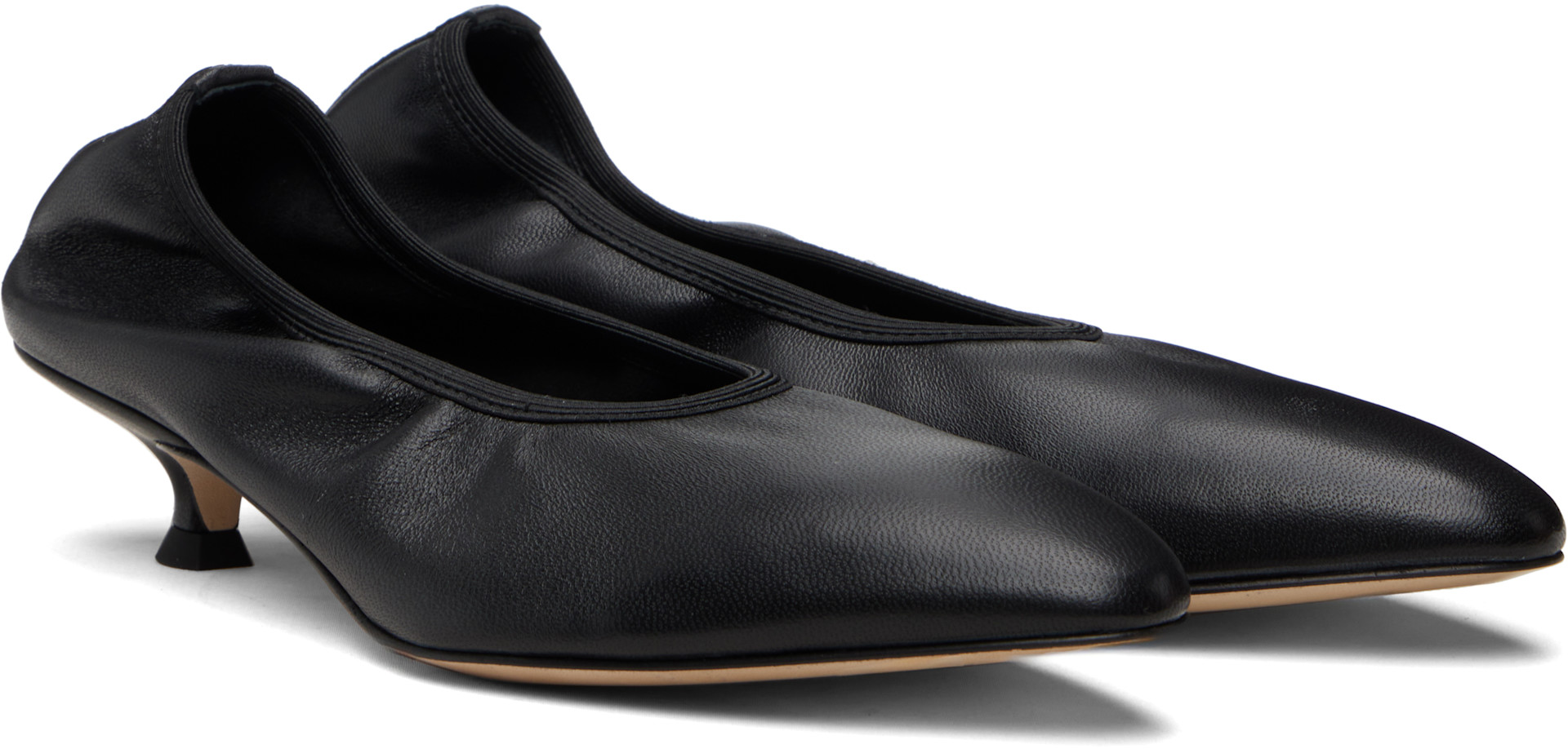 Aeyde - Chaussures à talon Hermia noirs