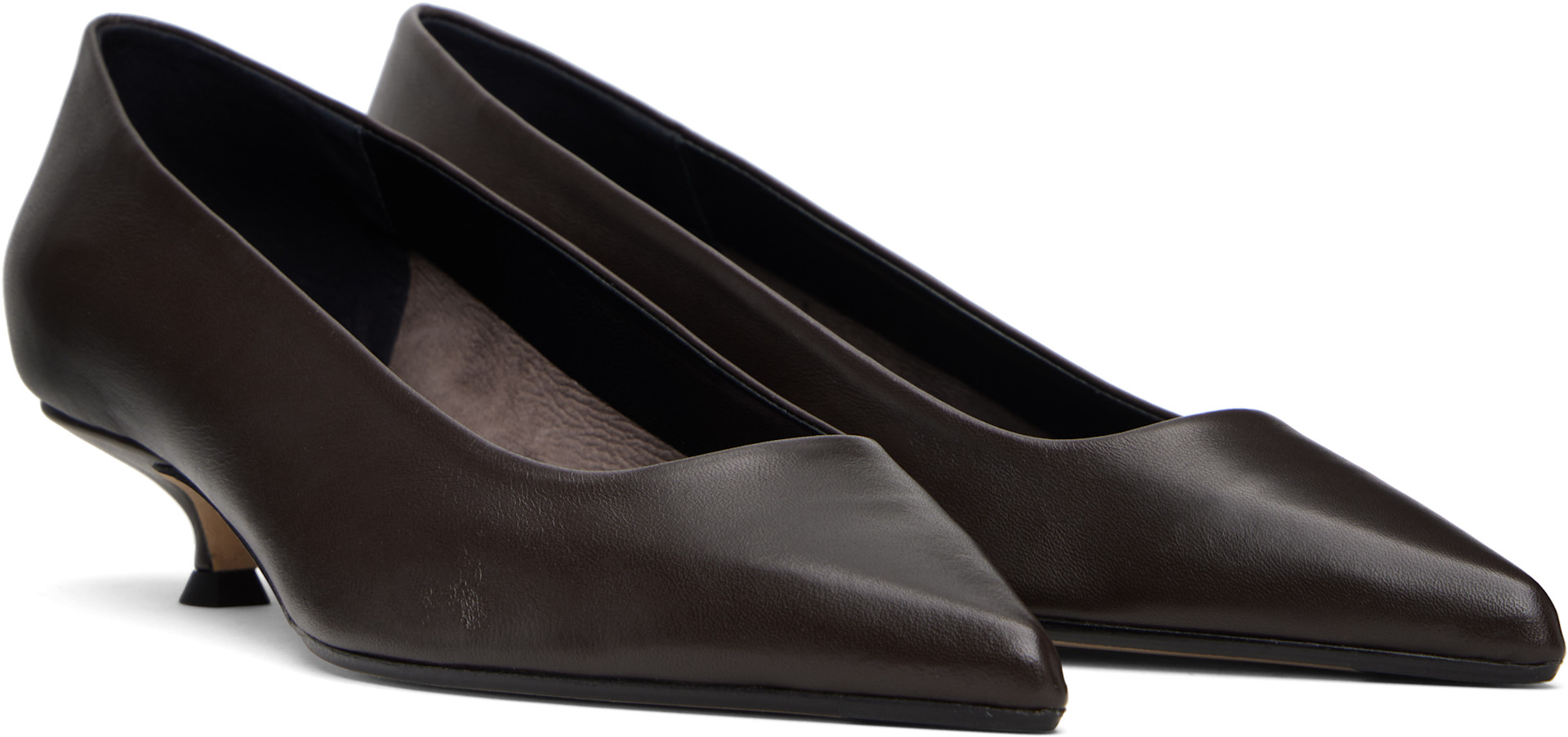 Aeyde - Chaussures à talon Cari brunes