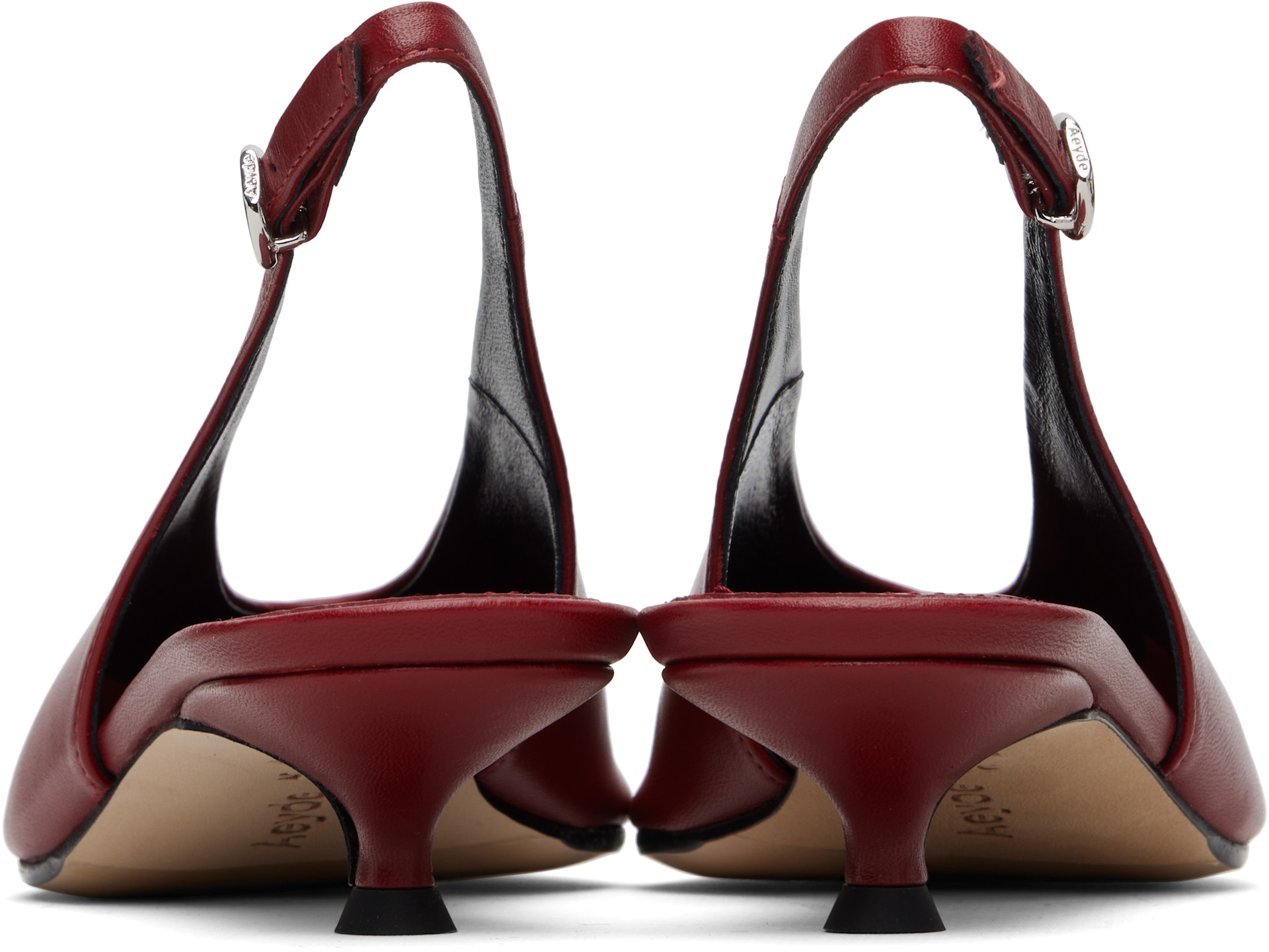 Aeyde - Chaussures à talon Camila rouges
