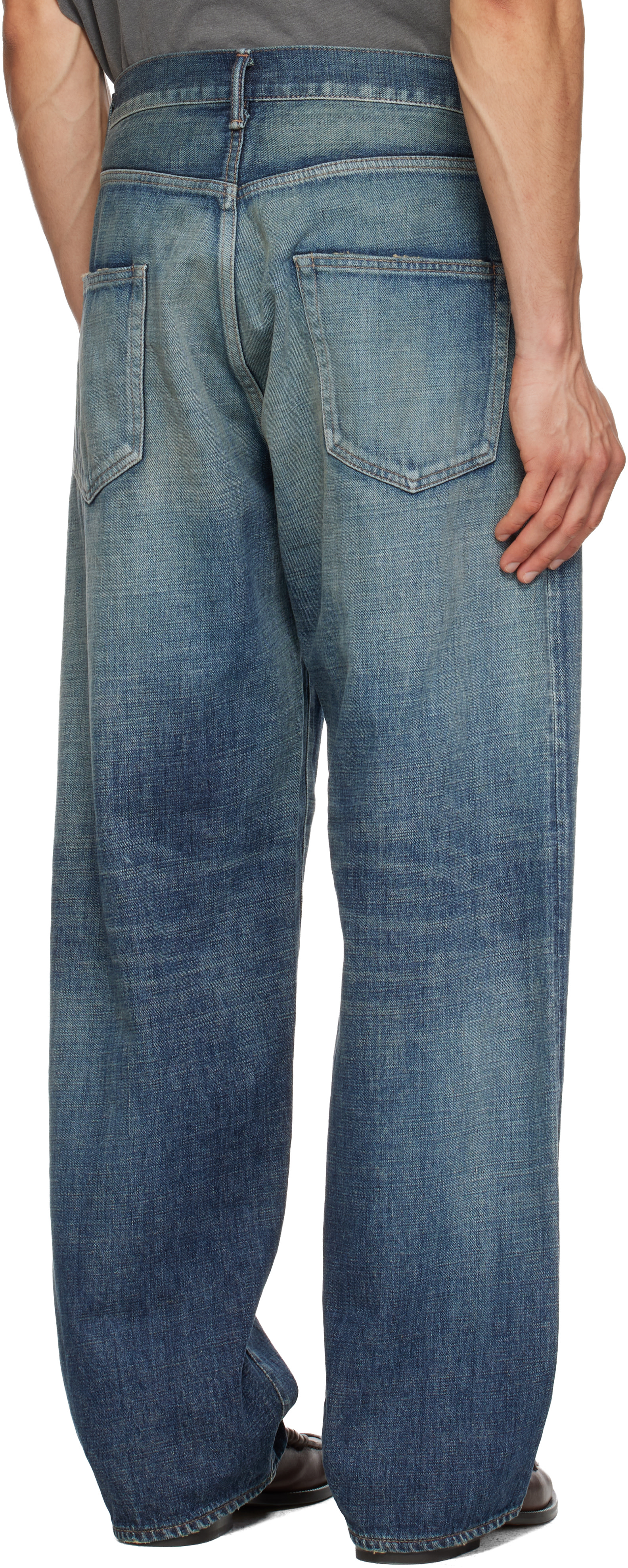 nanamica: Blue Selvage Jeans | SSENSE