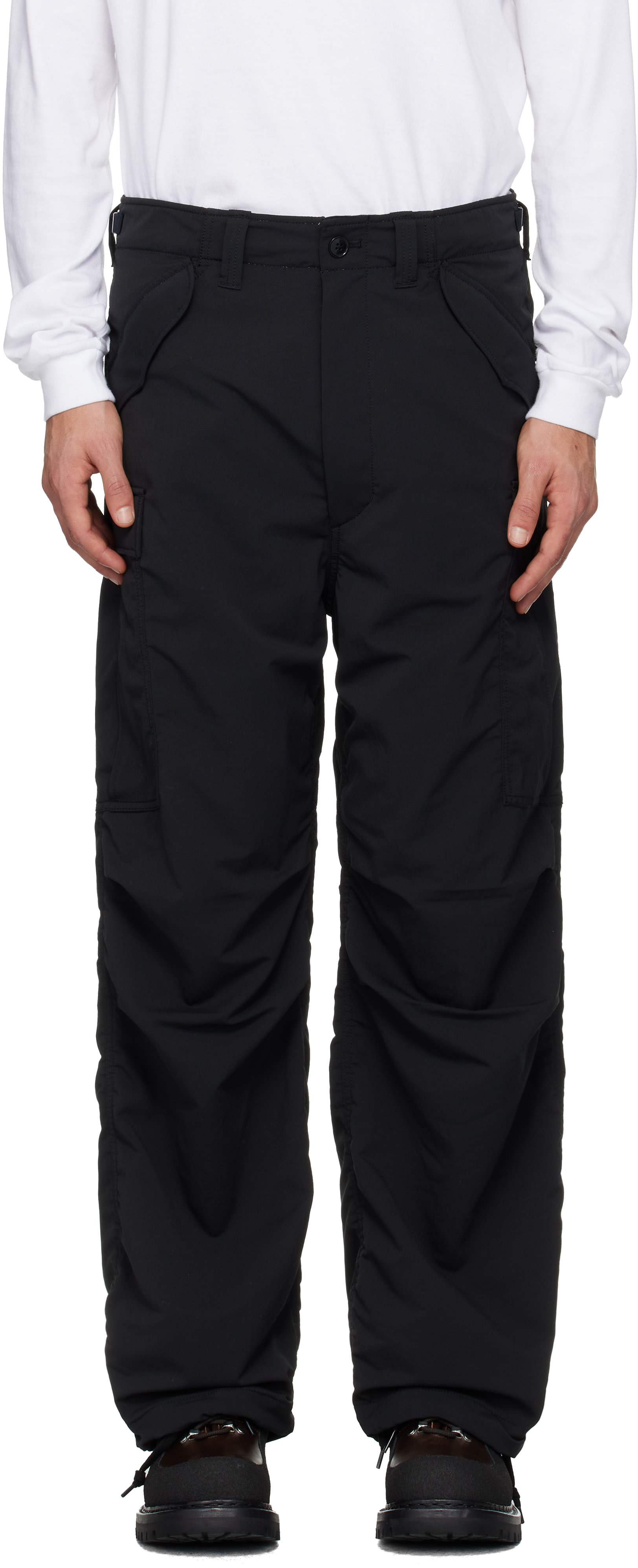 nanamica - Black OOAL ALPHADRY Field Cargo Pants