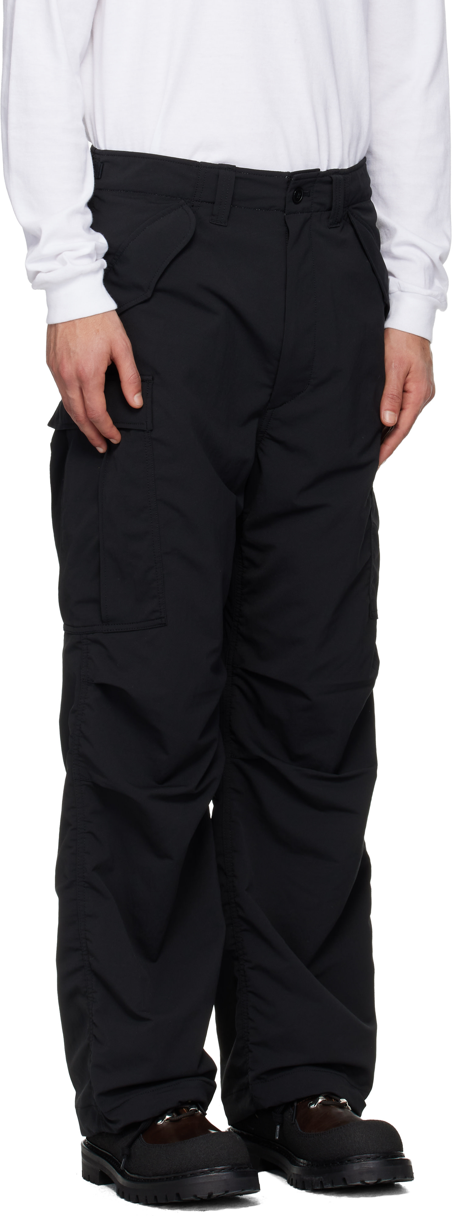 nanamica - Black OOAL ALPHADRY Field Cargo Pants
