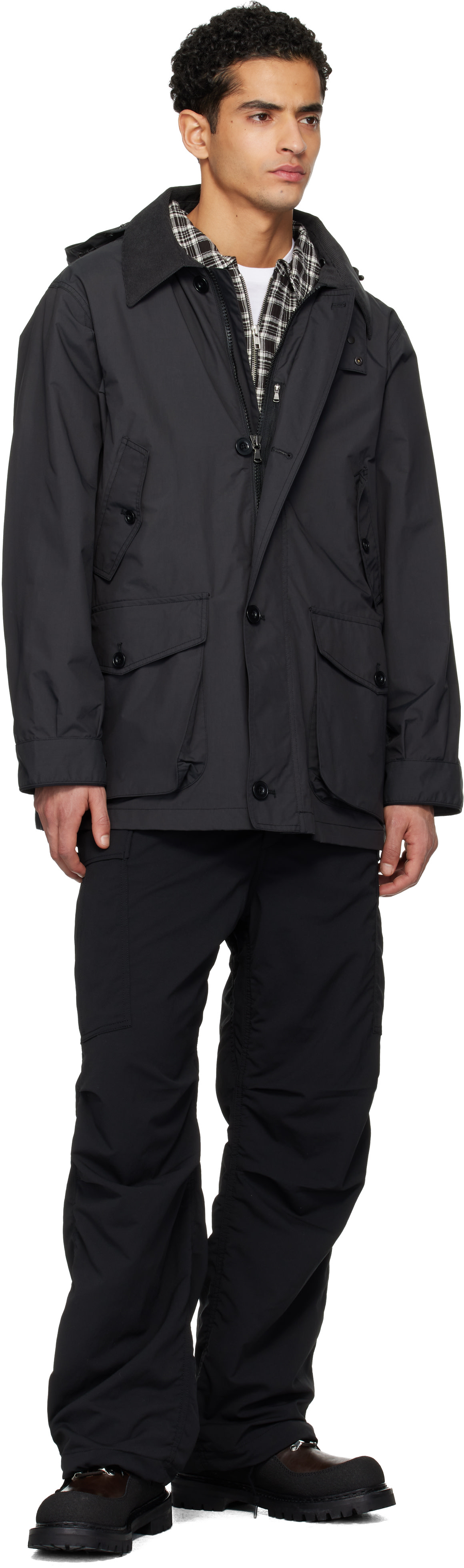 nanamica - Black OOAL ALPHADRY Field Cargo Pants