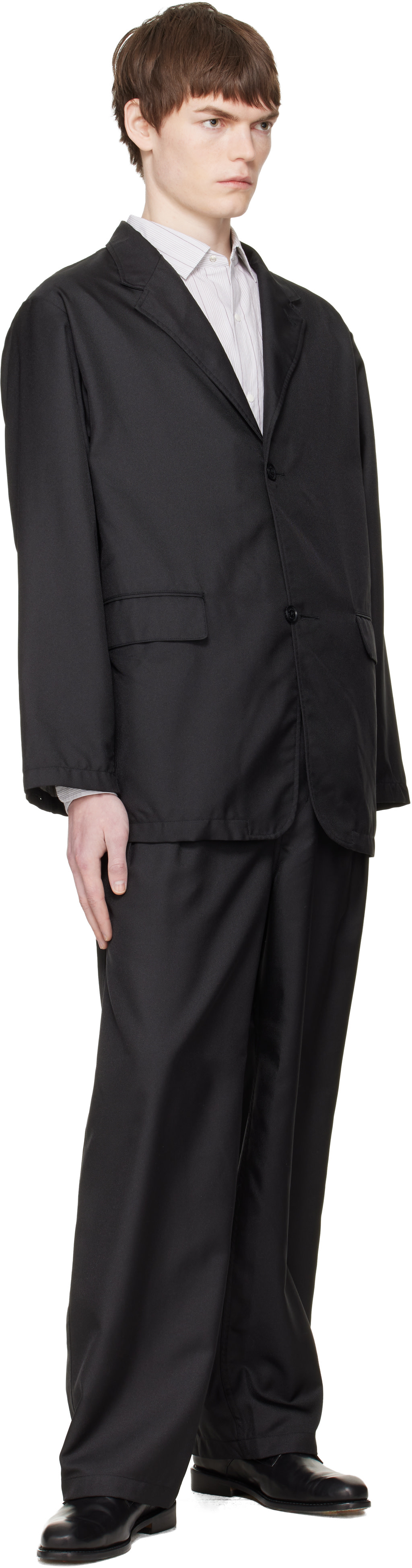 nanamica - Black Polyester Twill Club Blazer