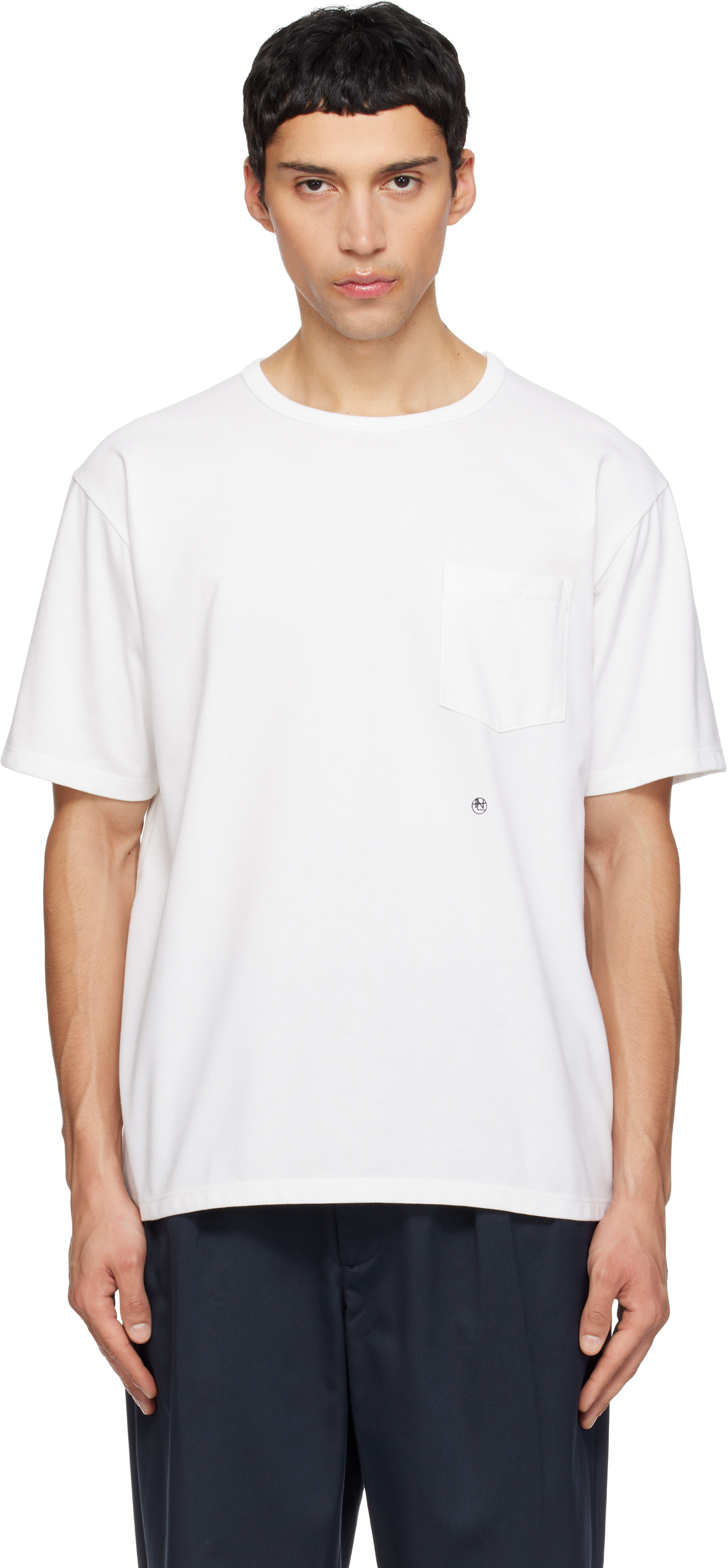 nanamica: White COOLMAX Jersey Pocket T-shirt | SSENSE nanamica: White COOLMAX Jersey Pocket T-shirt | SSENSE