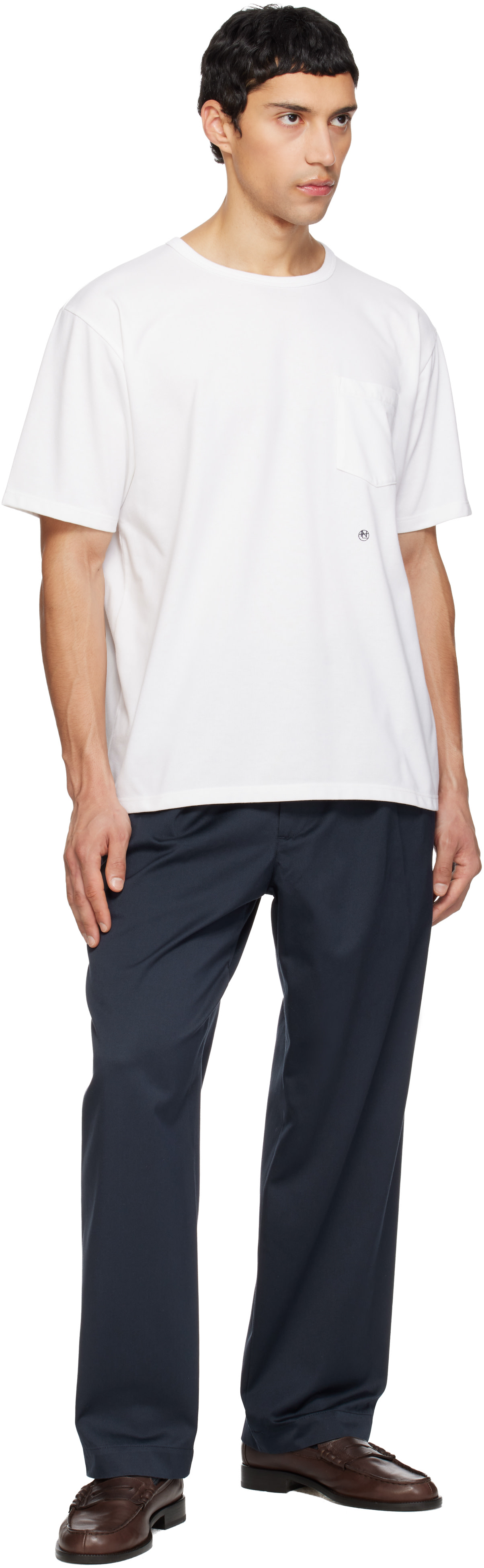 nanamica: White COOLMAX Jersey Pocket T-shirt | SSENSE nanamica: White COOLMAX Jersey Pocket T-shirt | SSENSE