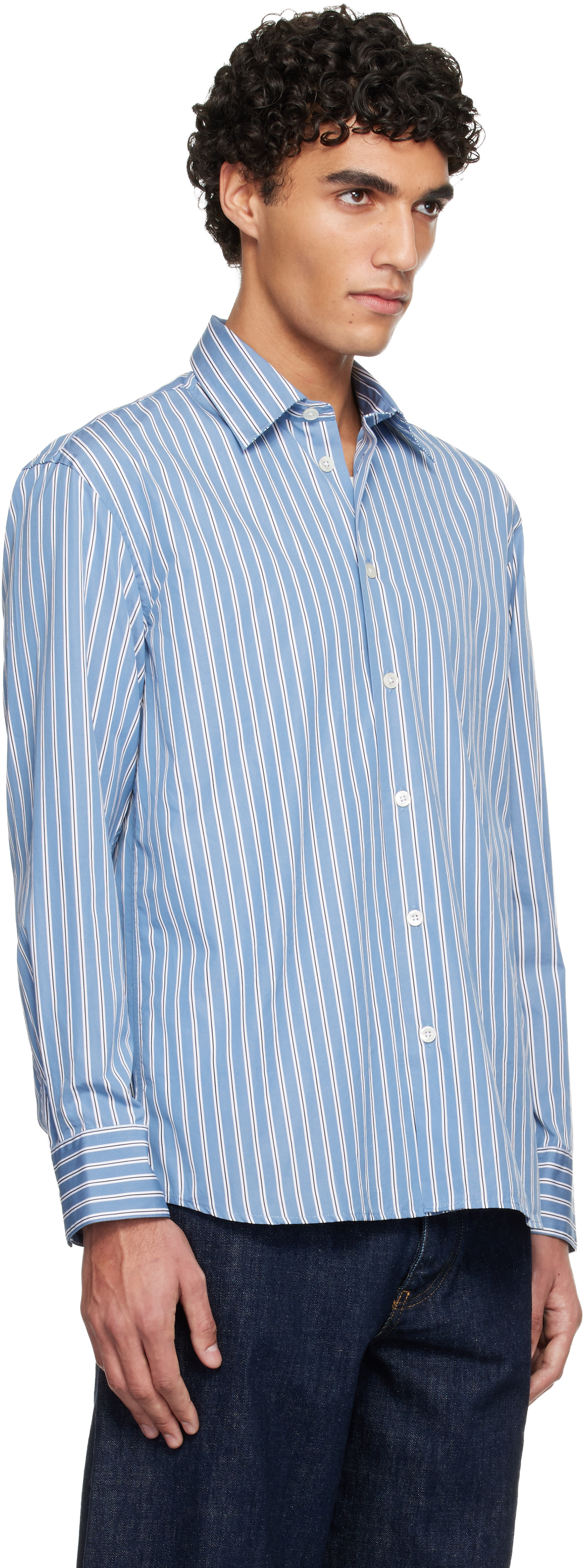 Sunflower - Chemise décontractée bleue