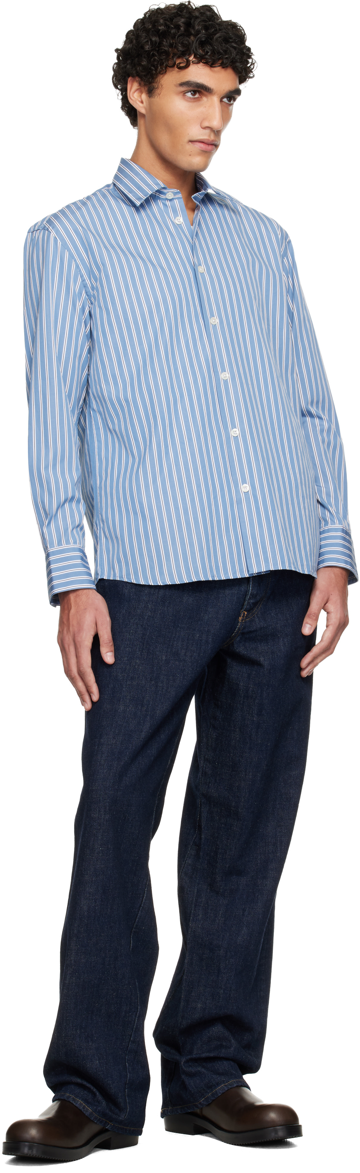 Sunflower - Chemise décontractée bleue