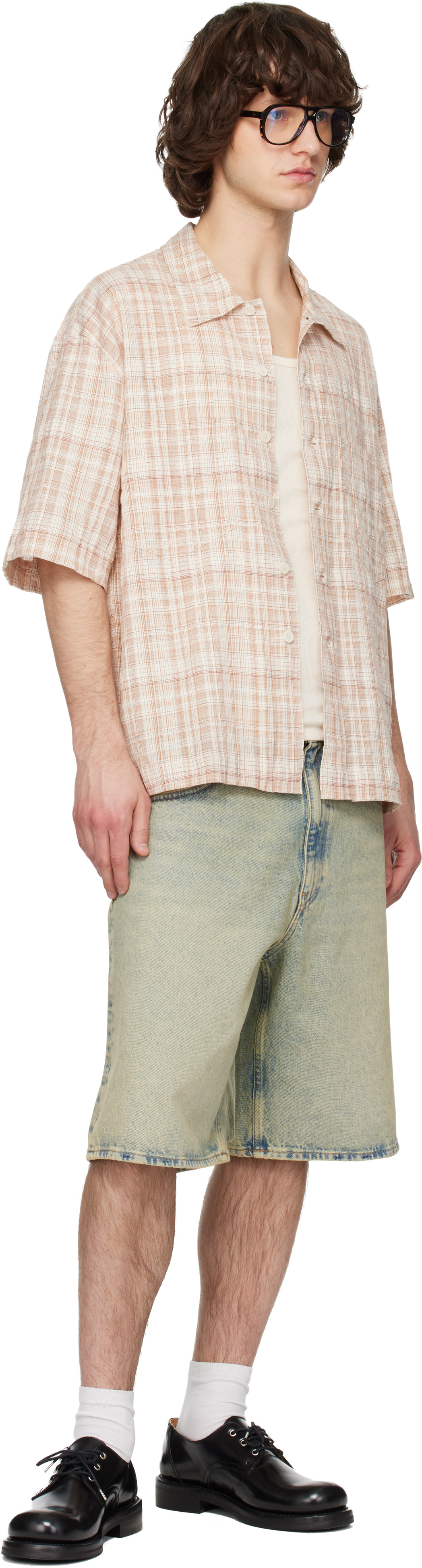 Sunflower - Brown & Off-White Adam Shirt