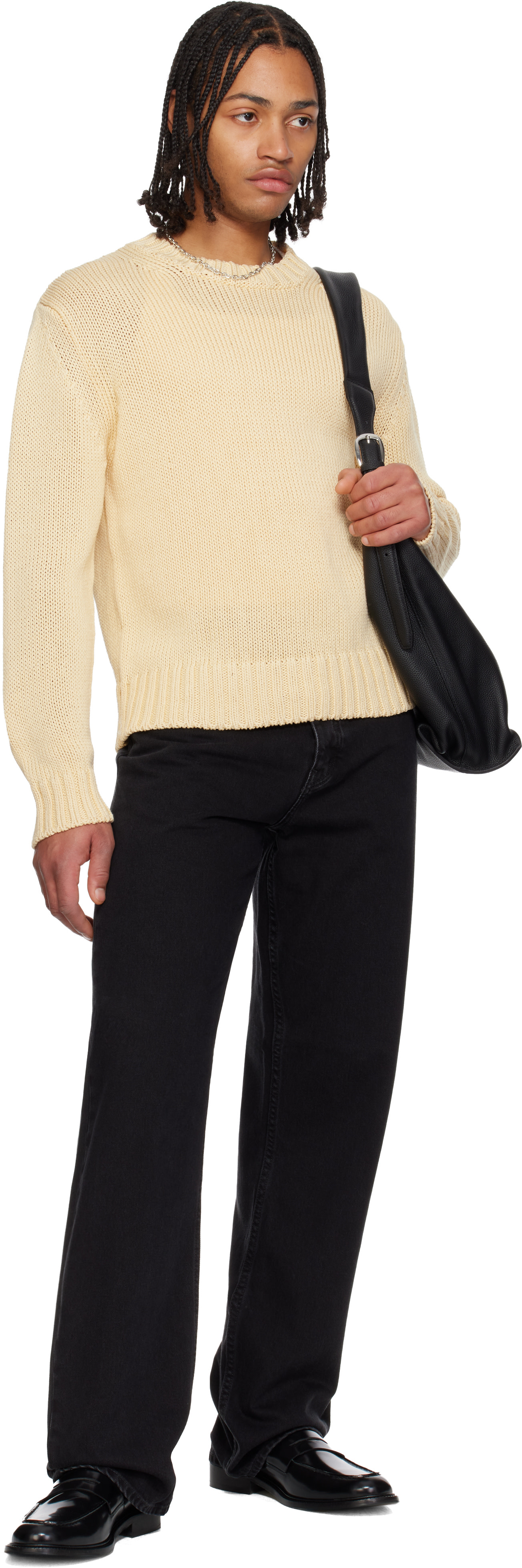 Sunflower - Pull Frederik jaune en coton