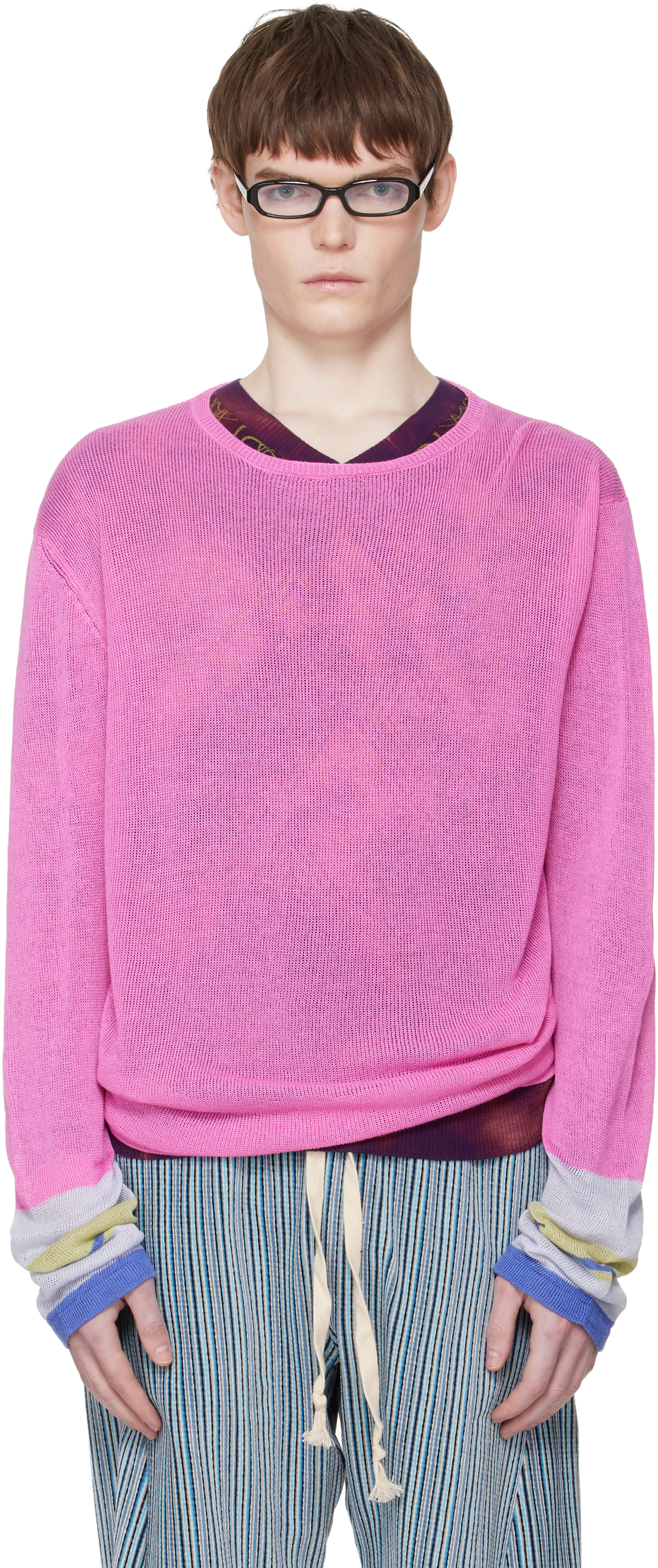 Edward Cuming - Pink Limp Wrist Sweater