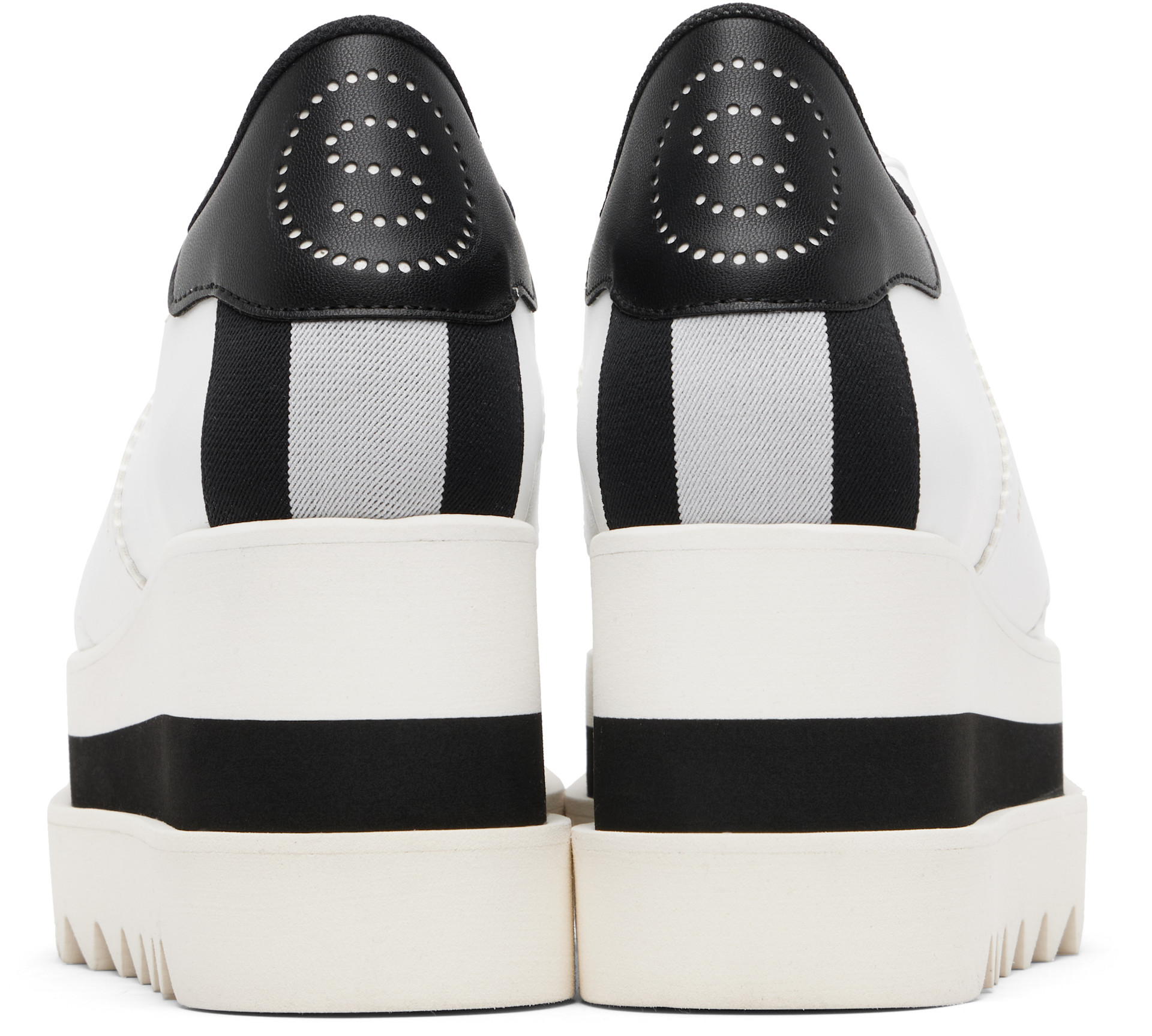 Stella McCartney: ホワイト Sneak-Elyse プラットフォーム スニーカー
