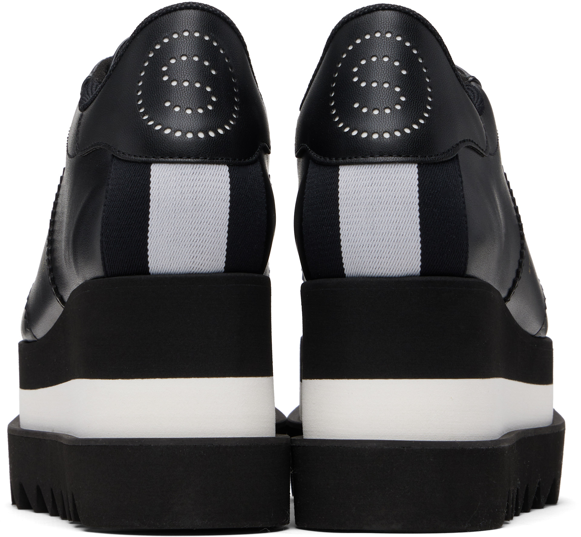 Stella McCartney: Black Sneak-Elyse Platform Sneakers | SSENSE