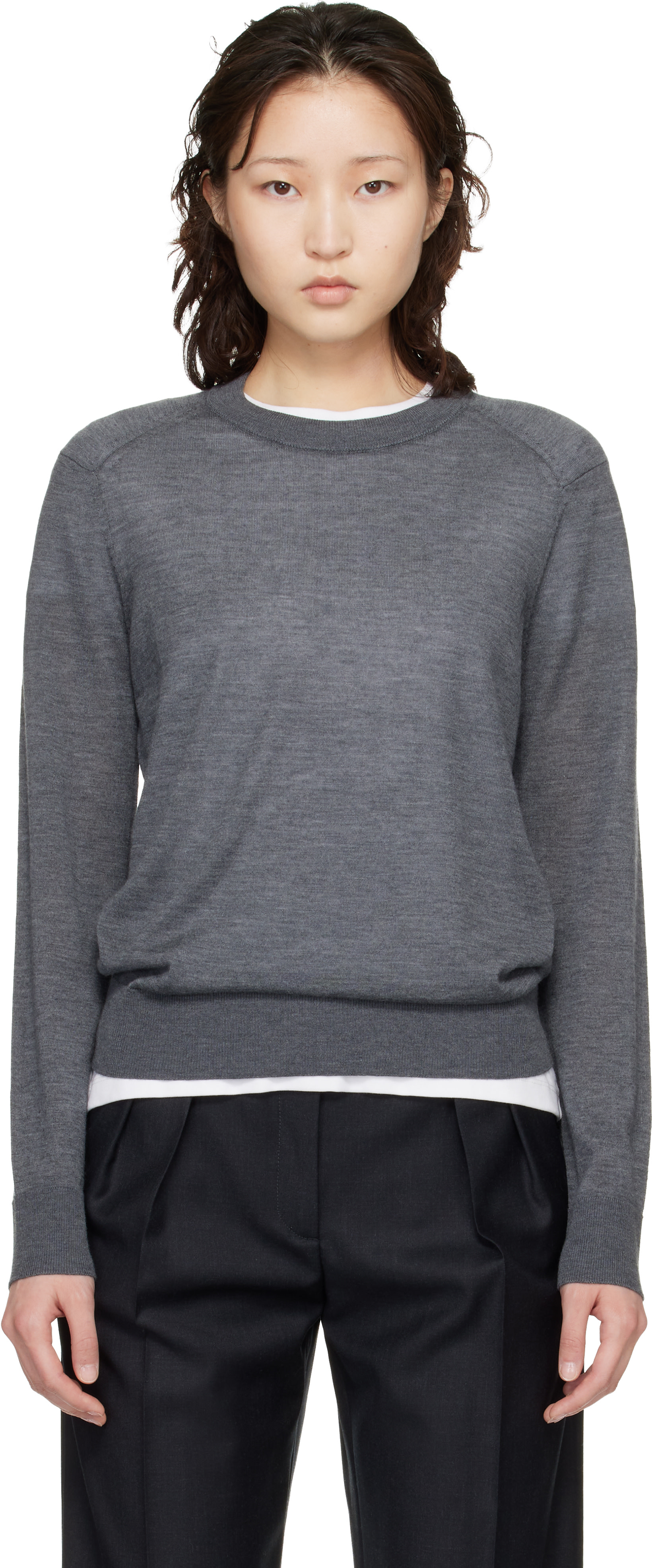 Loulou de Saison - Pull Ditto gris