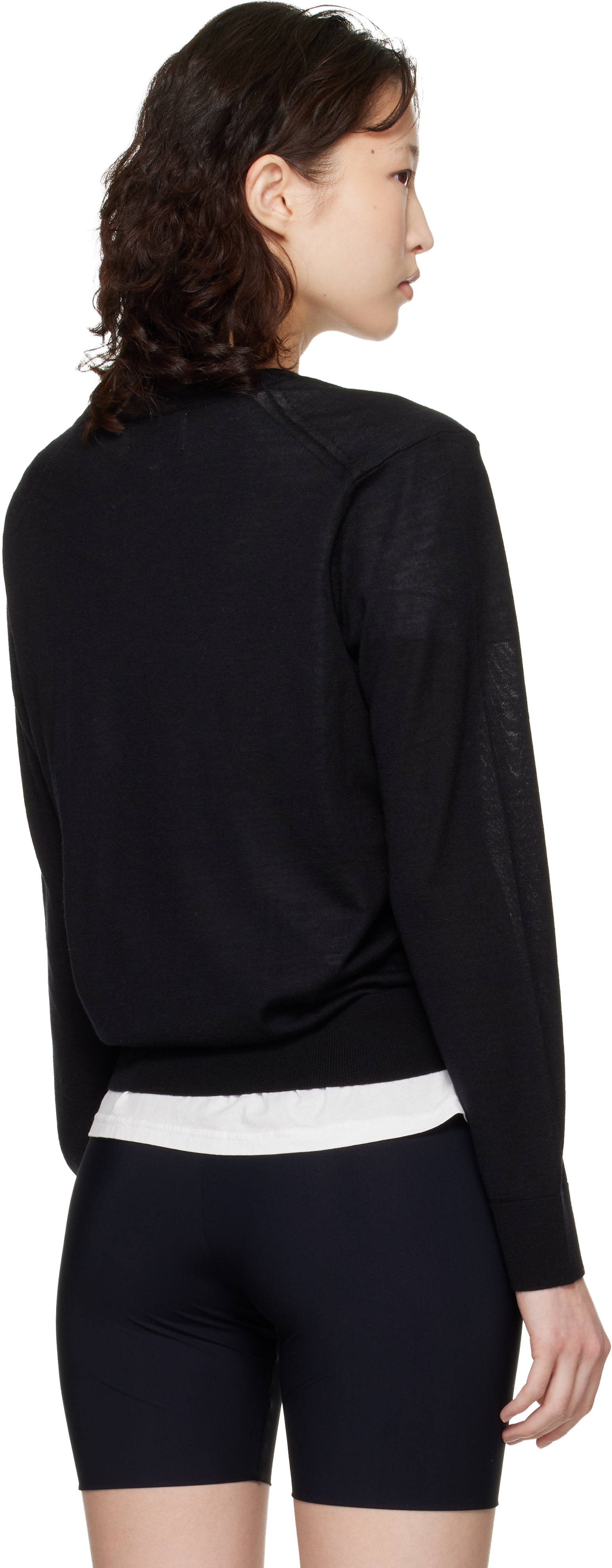 Loulou de Saison - Pull Julio LDS noir en cachemire