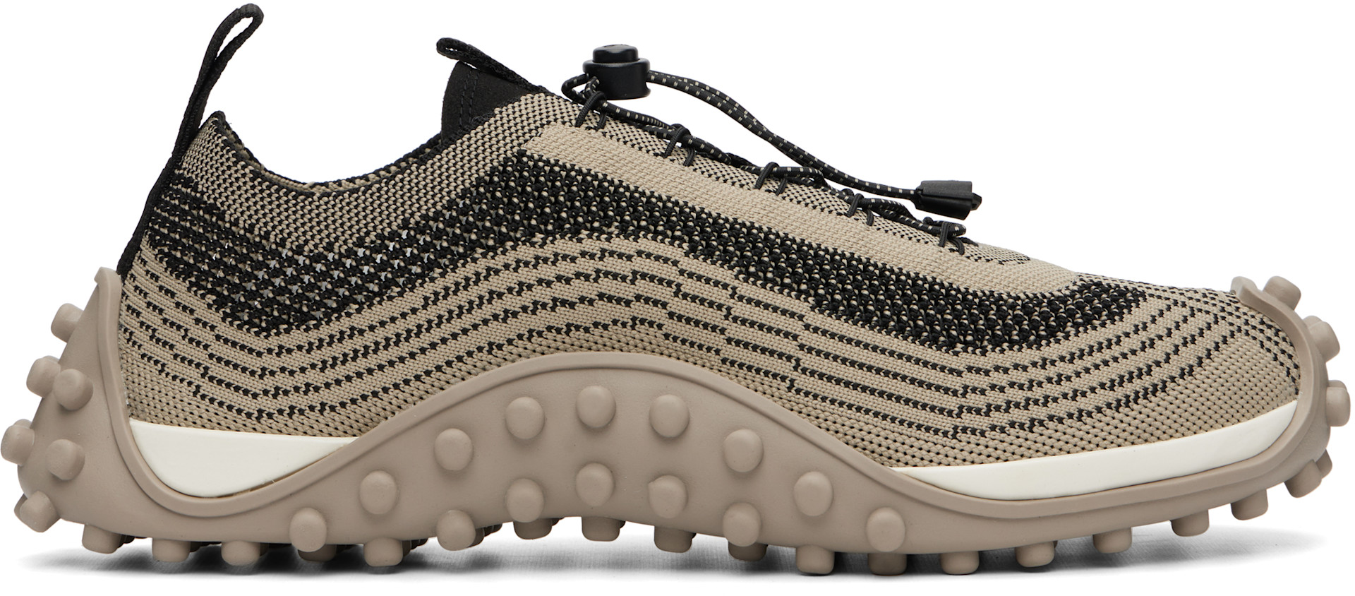 AMI Paris - Beige Mirage Knit Sneakers