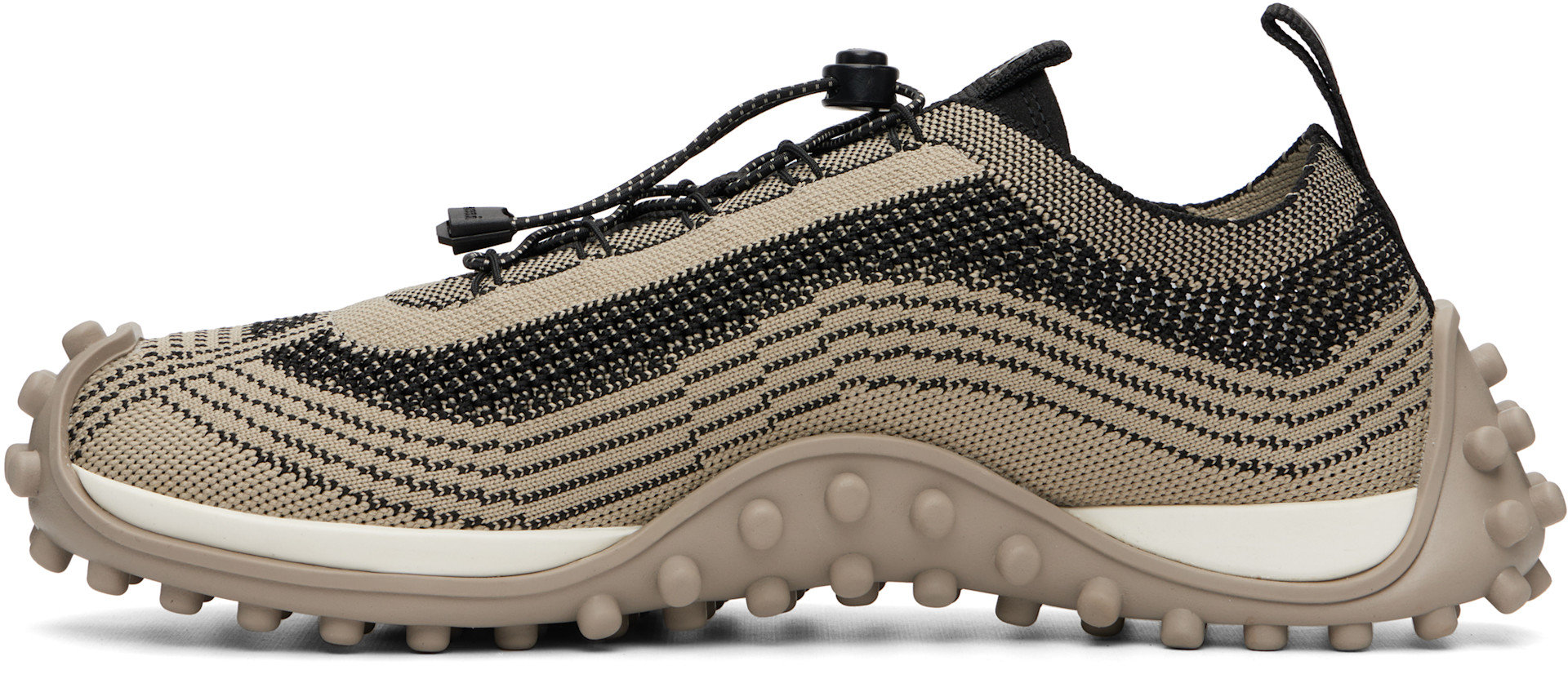 AMI Paris - Beige Mirage Knit Sneakers