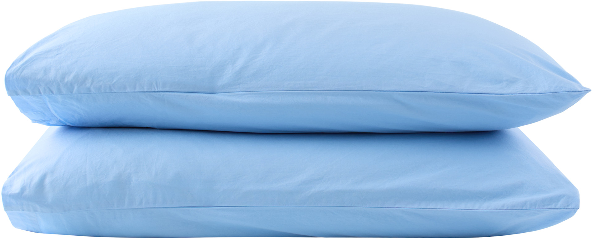 Tekla - Blue Percale Pillowcase Set